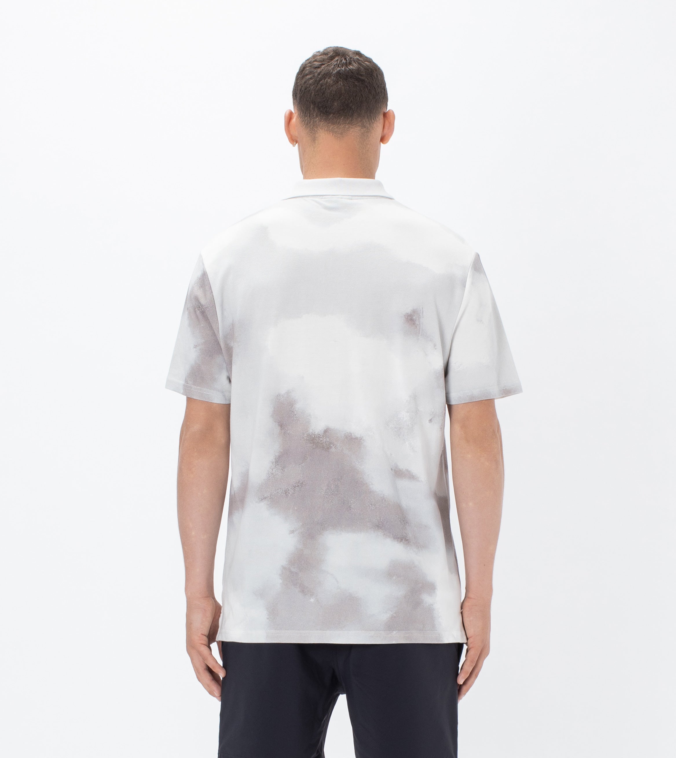 Pique Polo White Camo