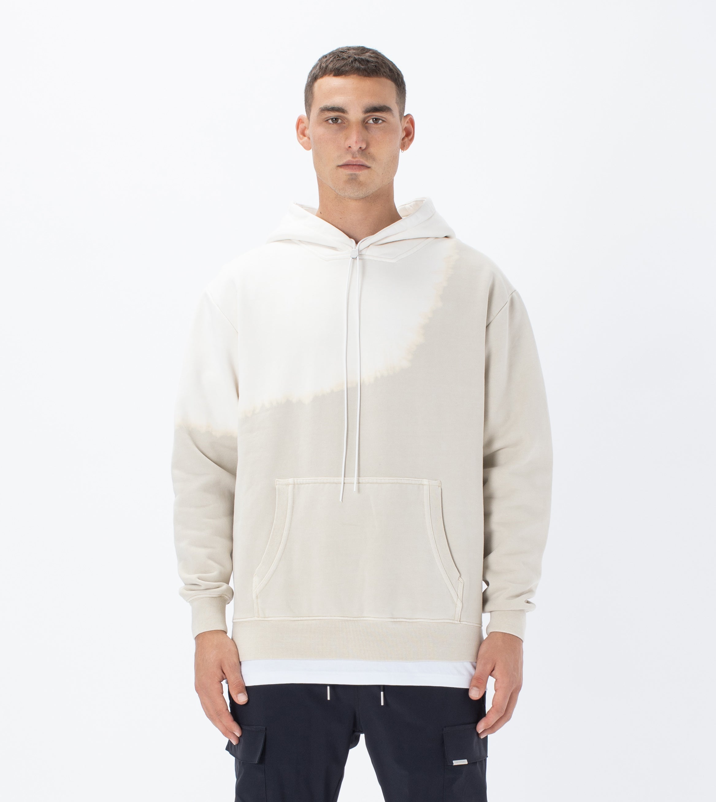 Spill Lowgo Hood Sweat GD Beige