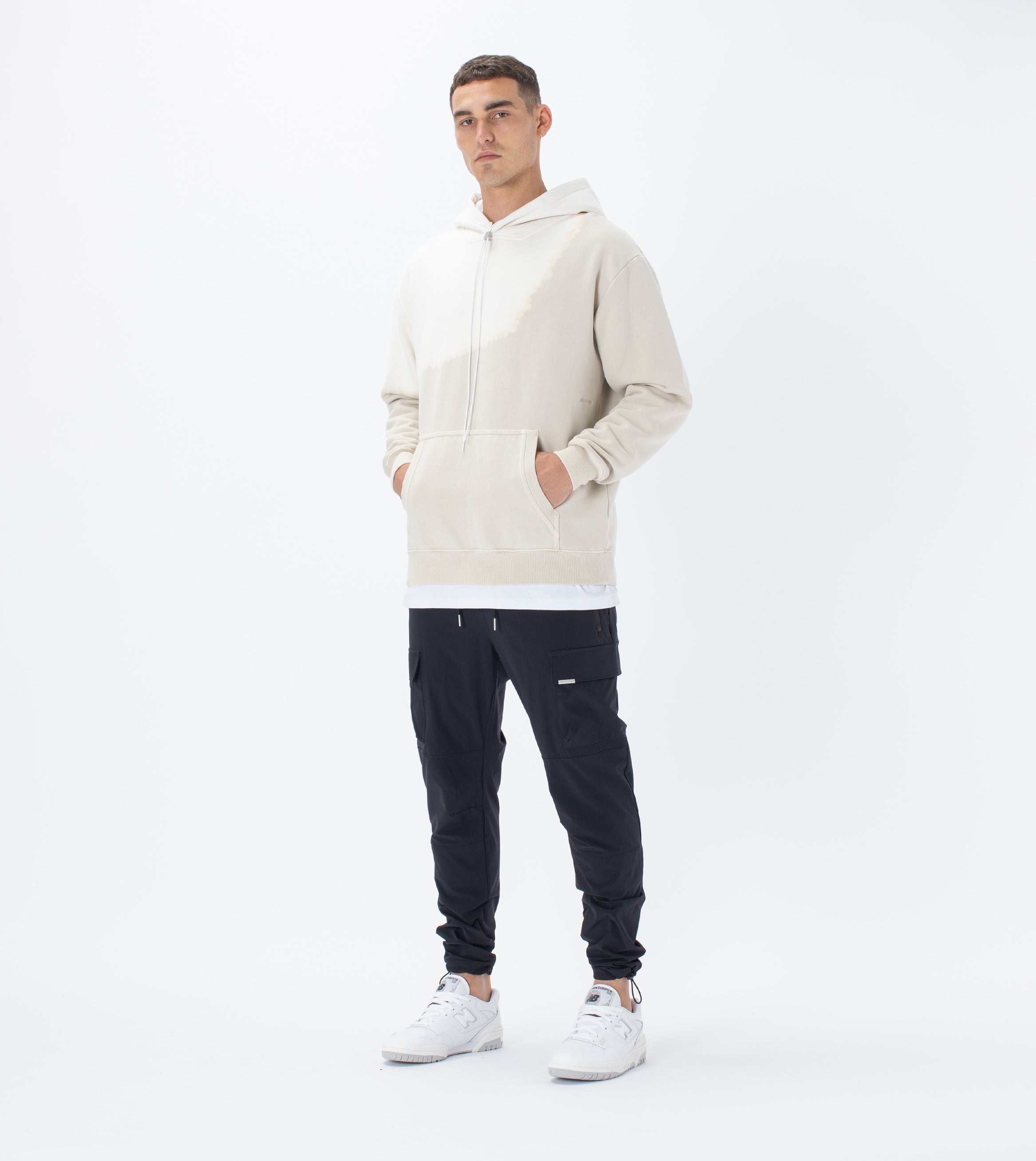 Spill Lowgo Hood Sweat GD Beige