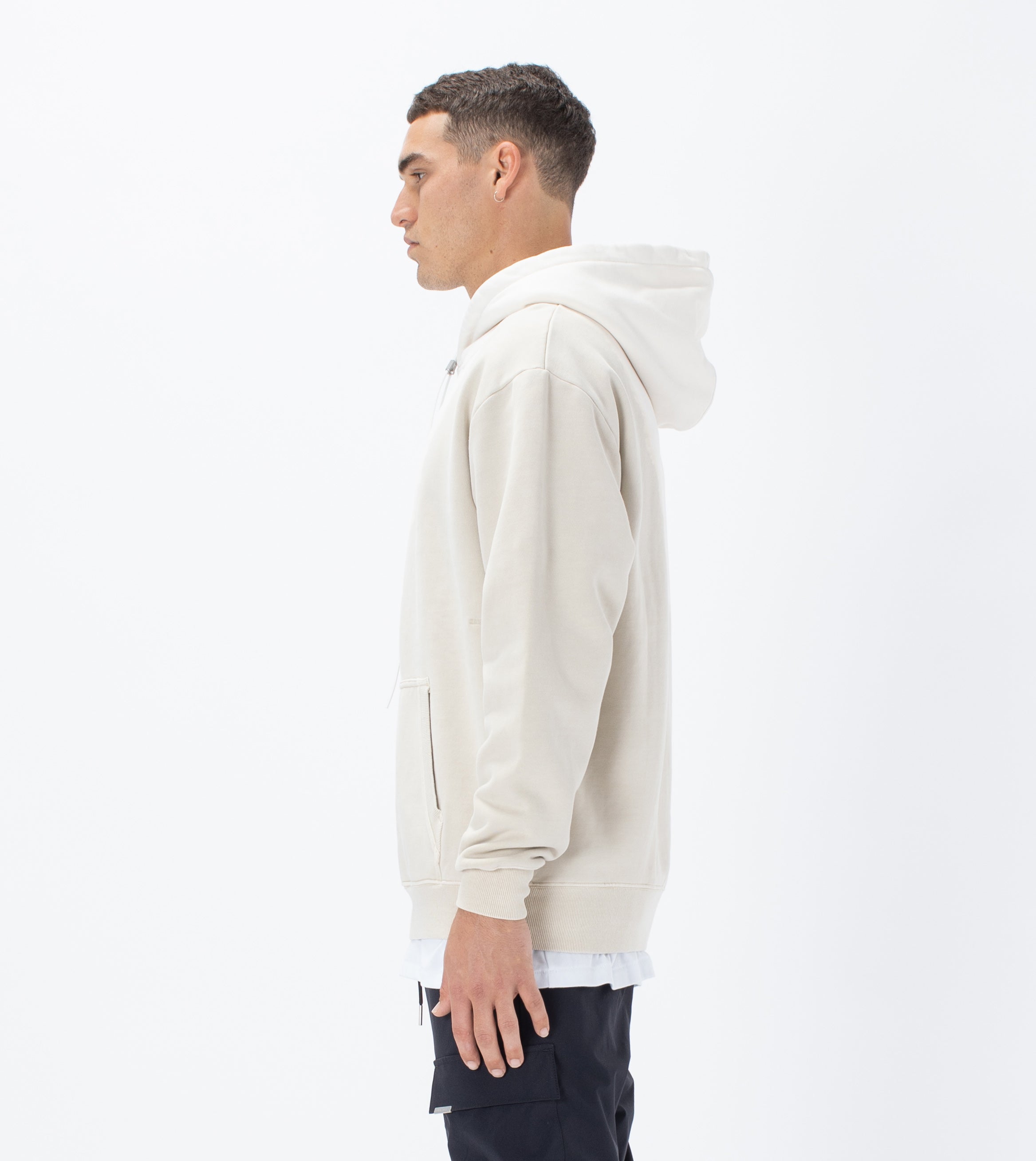 Spill Lowgo Hood Sweat GD Beige