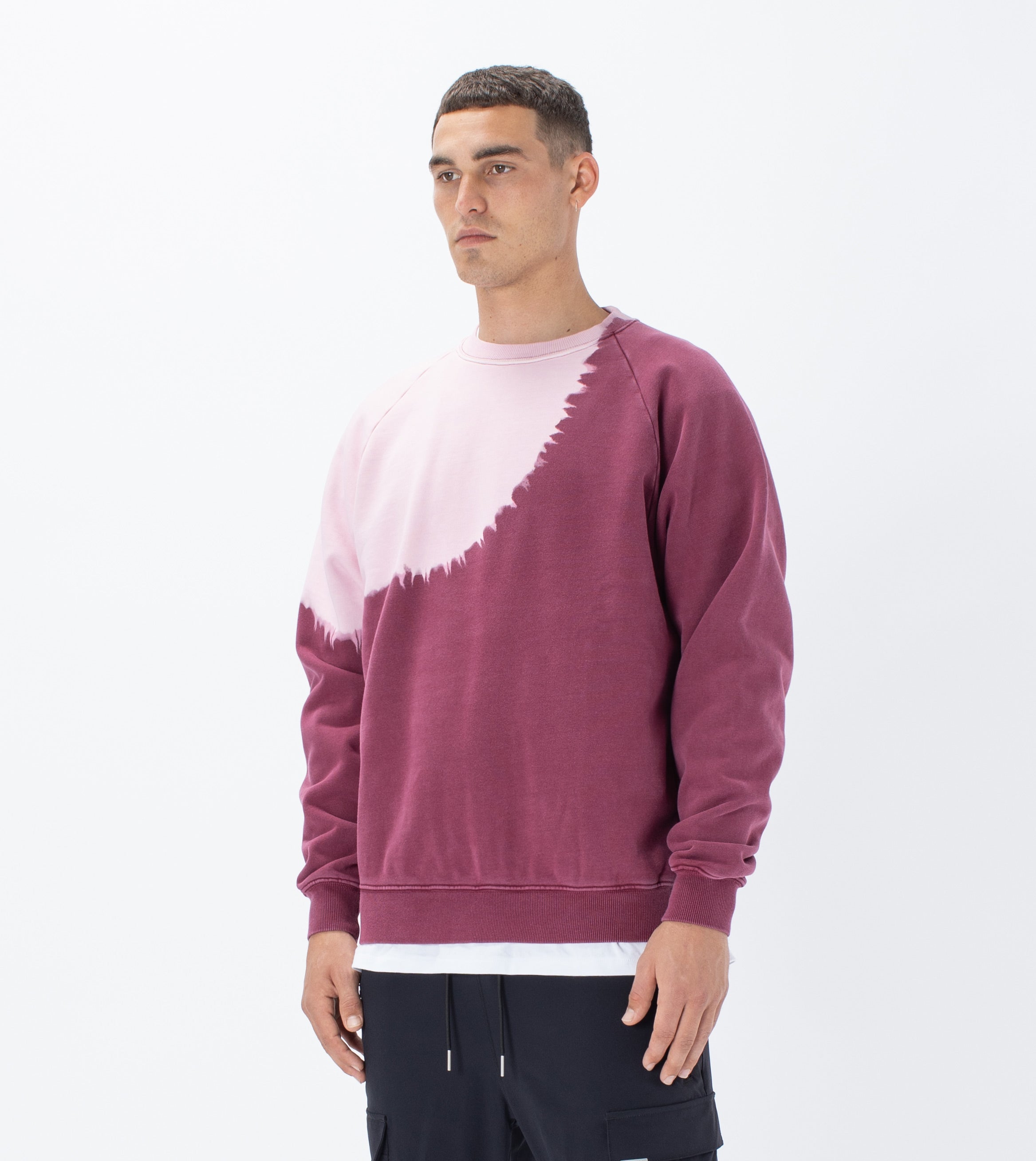 Spill Lowgo Raglan Crew Sweat GD Boysenberry