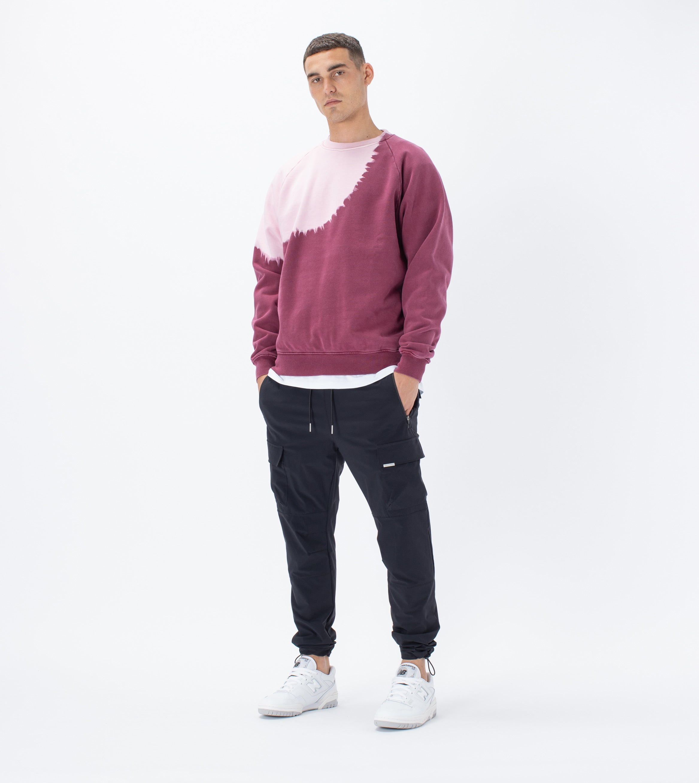 Spill Lowgo Raglan Crew Sweat GD Boysenberry