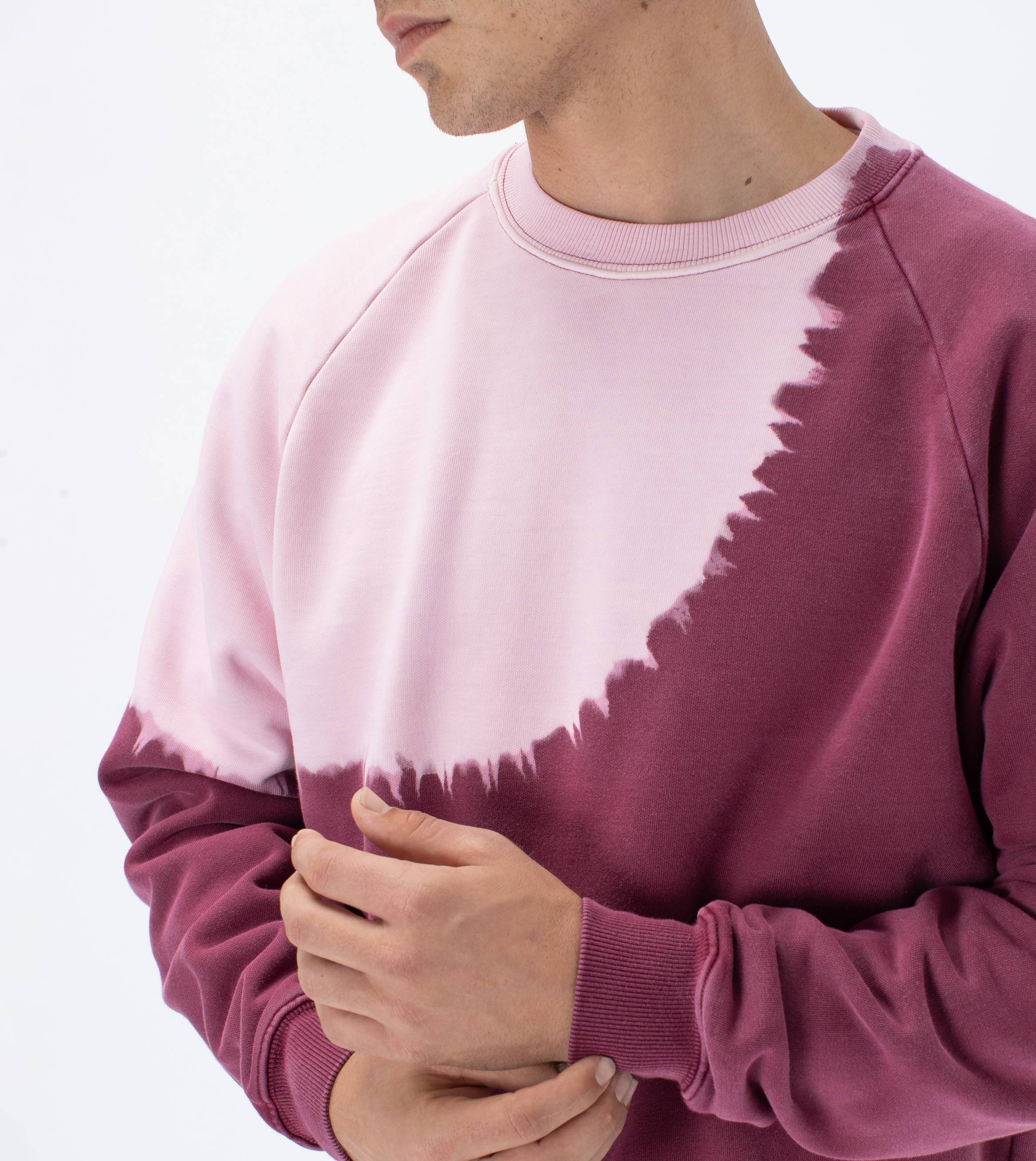 Spill Lowgo Raglan Crew Sweat GD Boysenberry