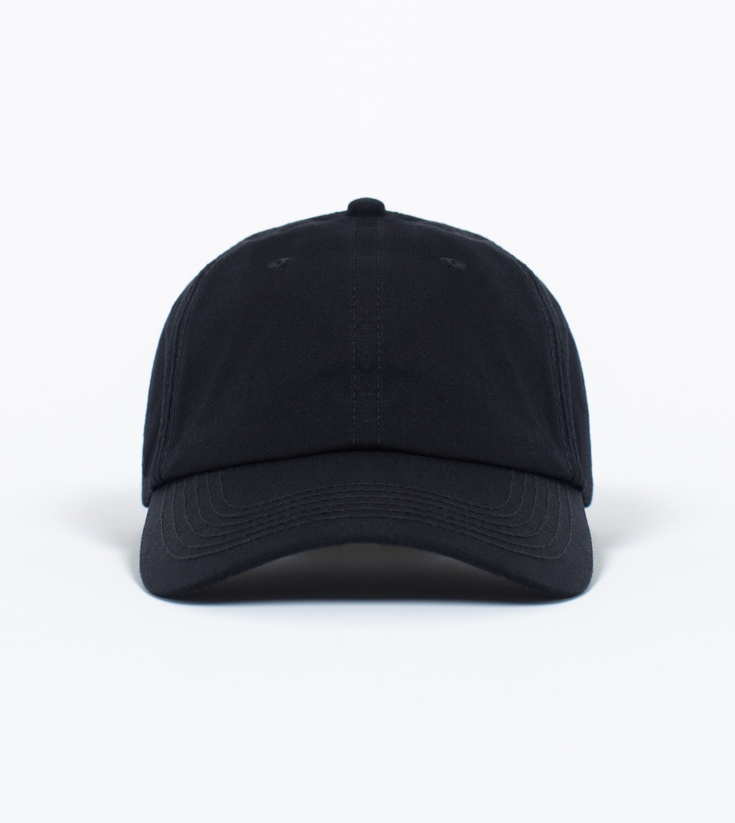 6 Panel Cap Black