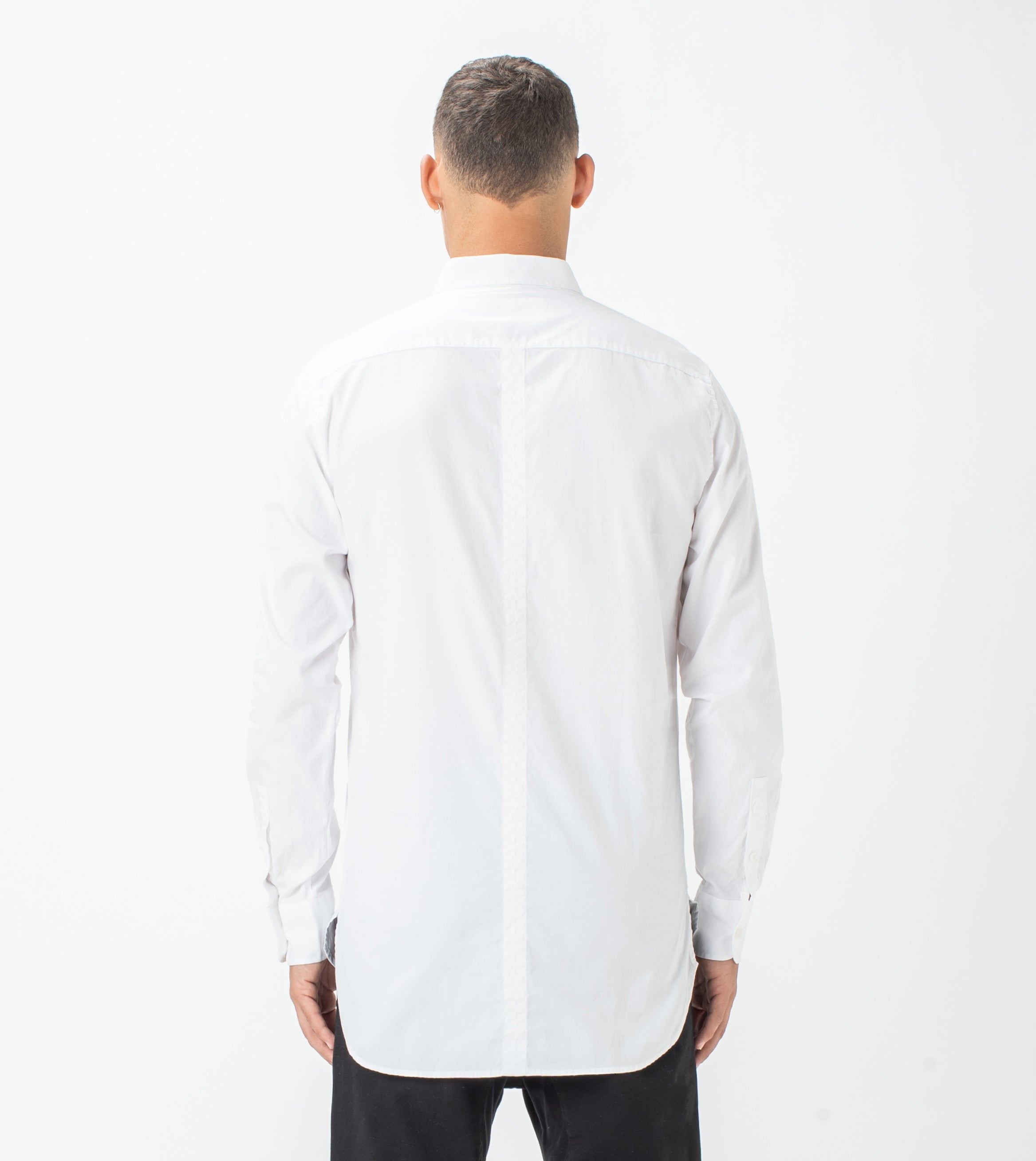 7 Foot LS Oxford Shirt White