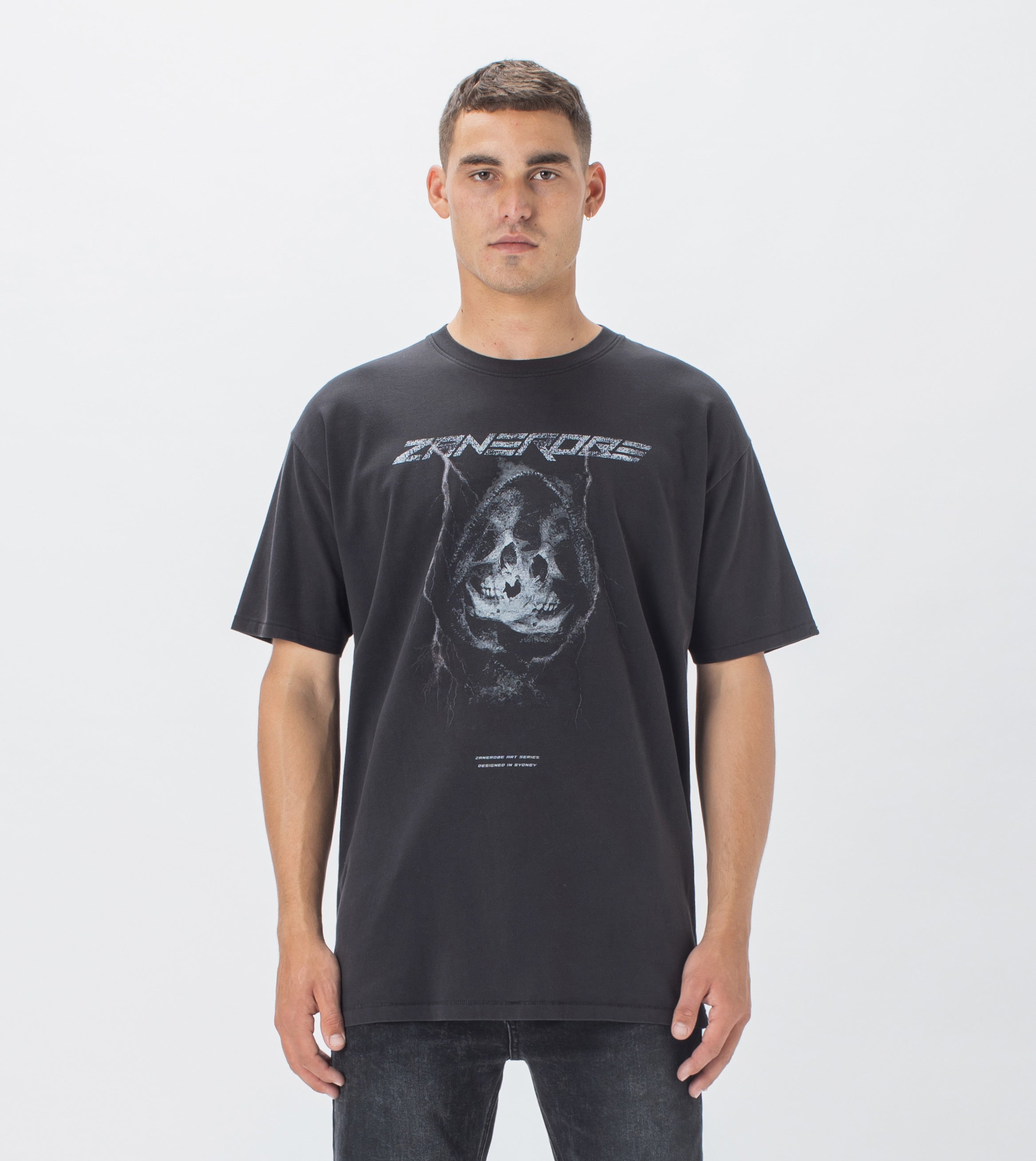 Afterlife Box Tee GD Black