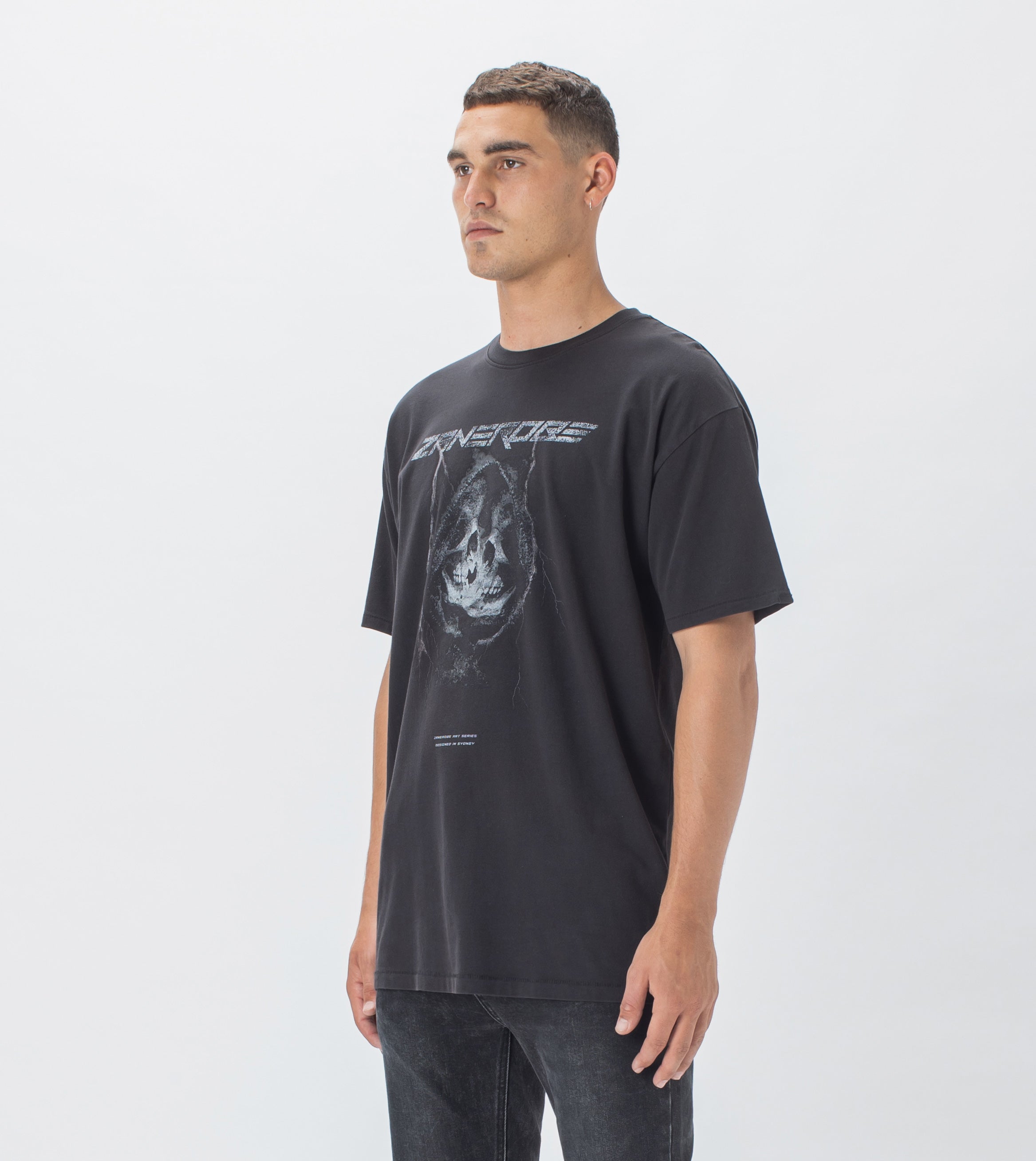 Afterlife Box Tee GD Black