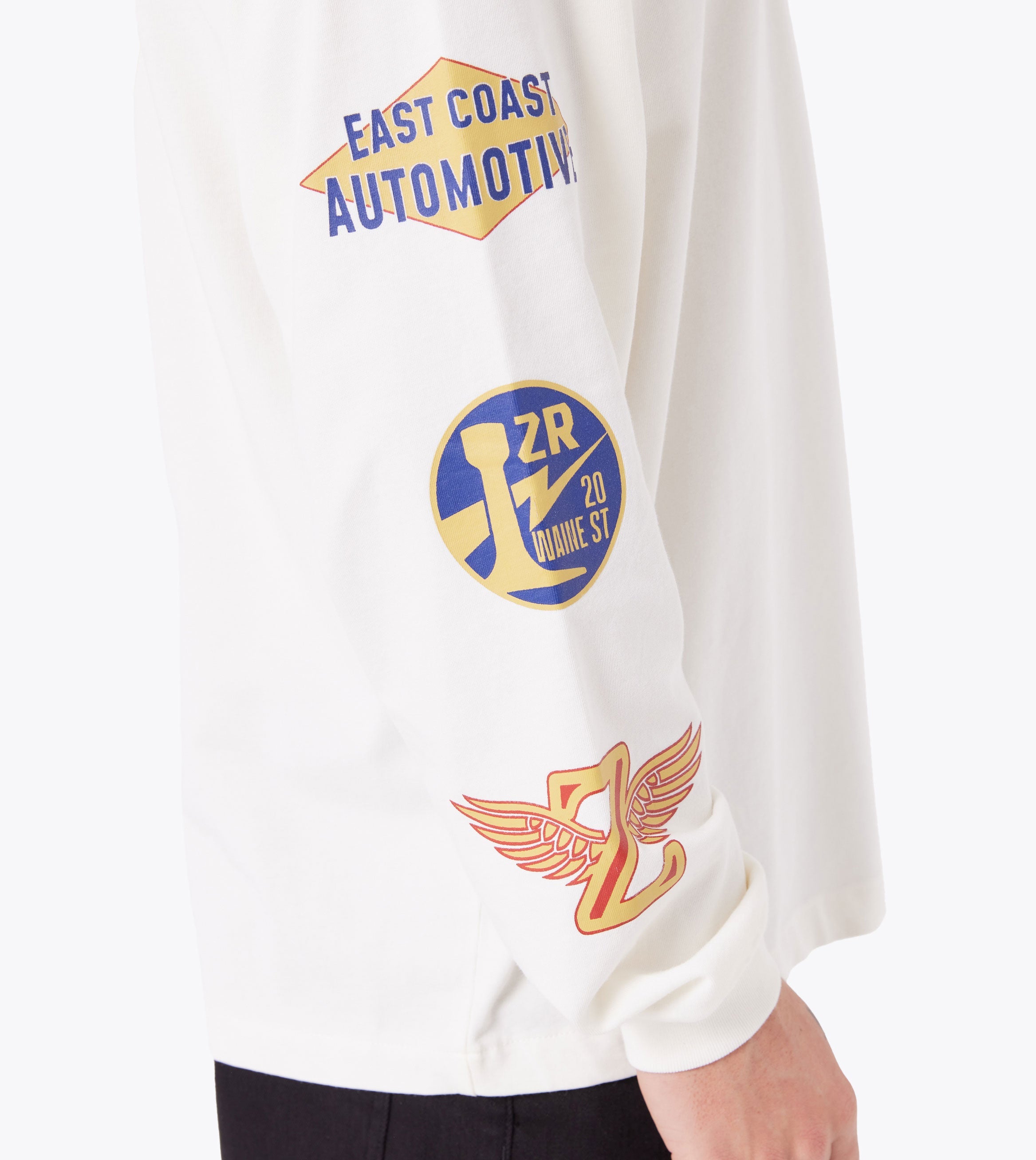Automotive Box ++ LS Tee Vintage White