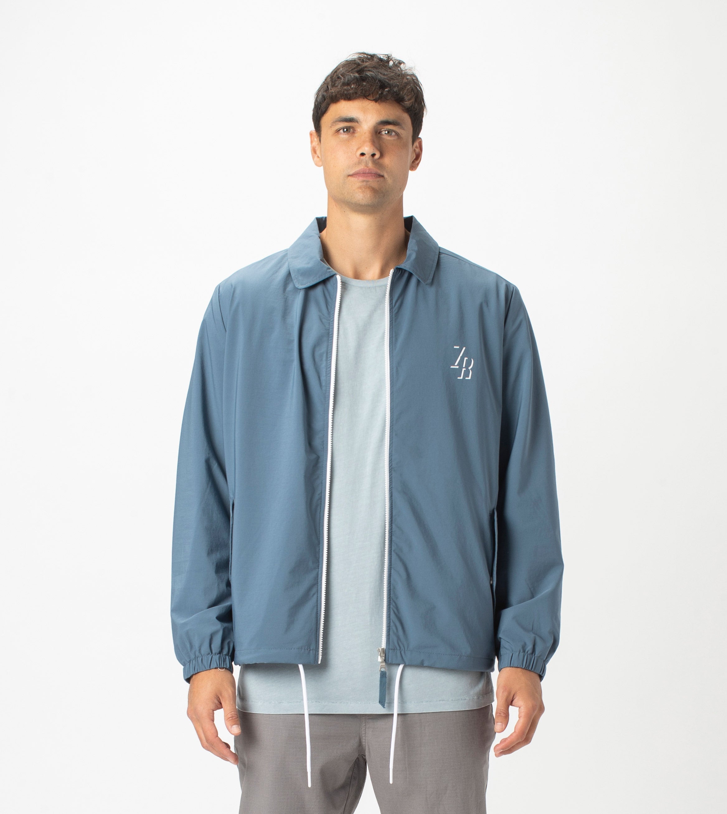 Avalon Coach Jacket Dull Blue