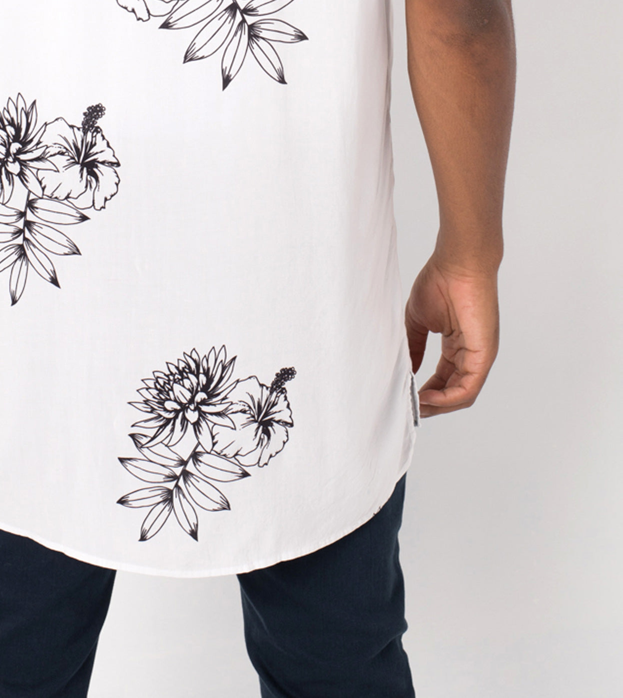 Banksia SS Shirt White