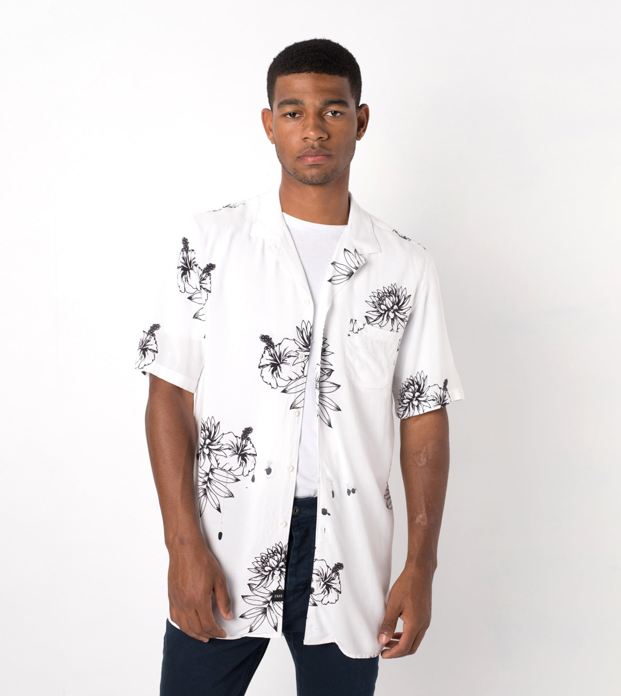 Banksia SS Shirt White