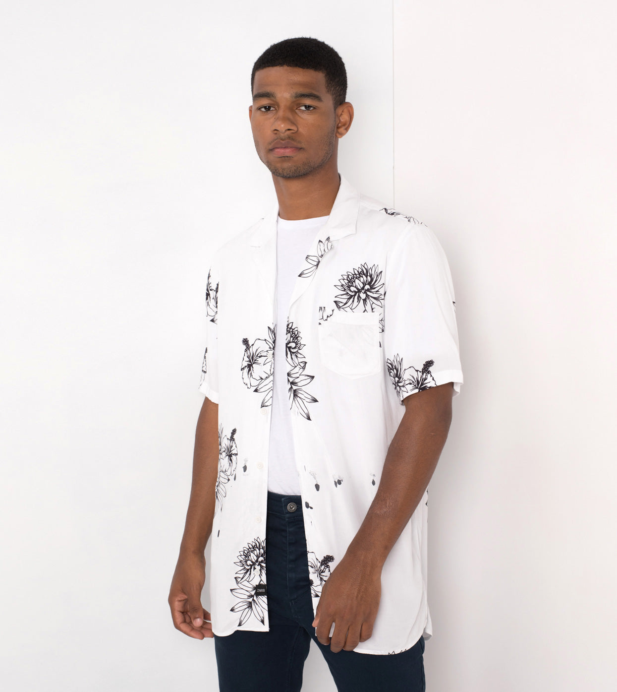 Banksia SS Shirt White