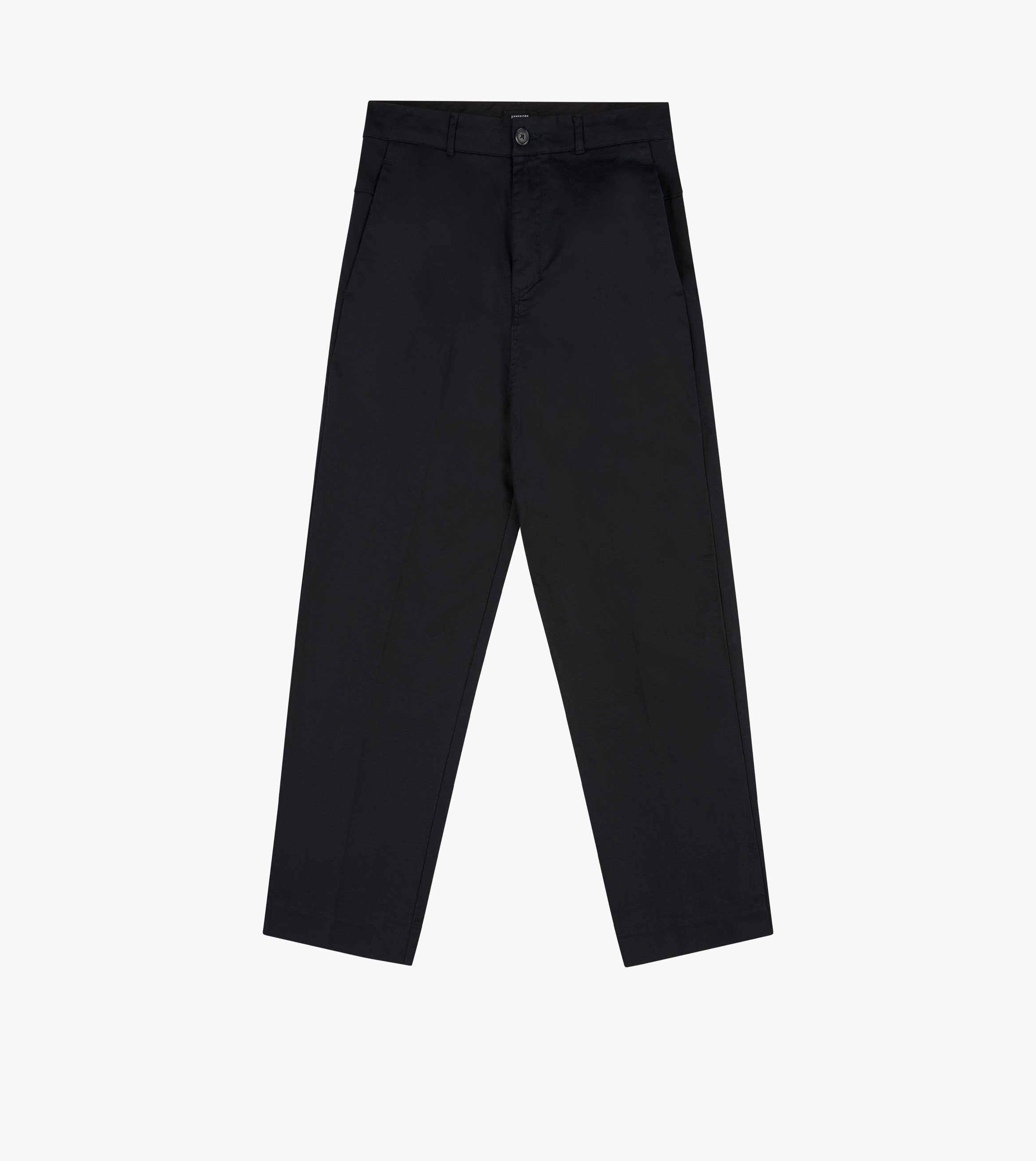 Box Crop Pant Black