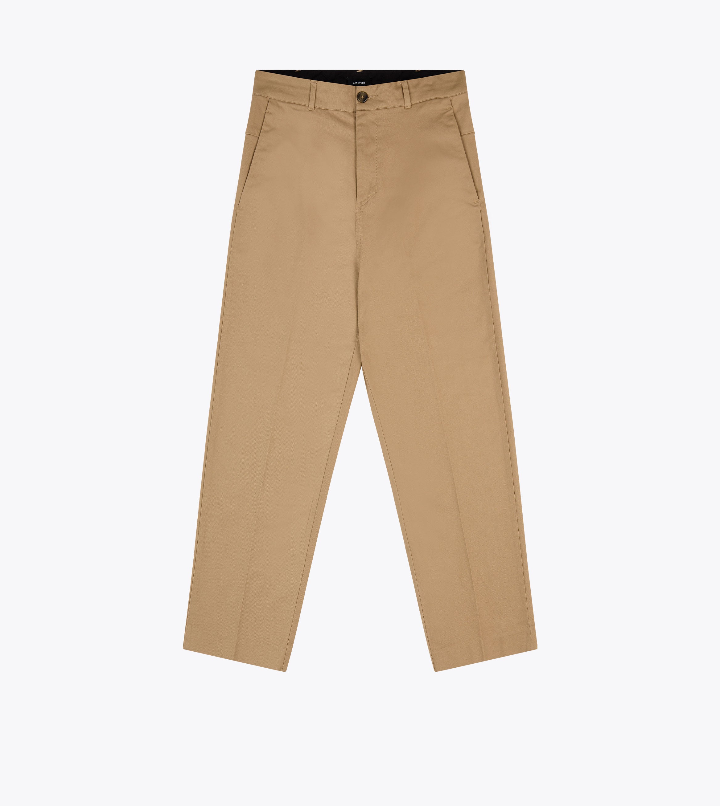 Box Crop Pant Tan