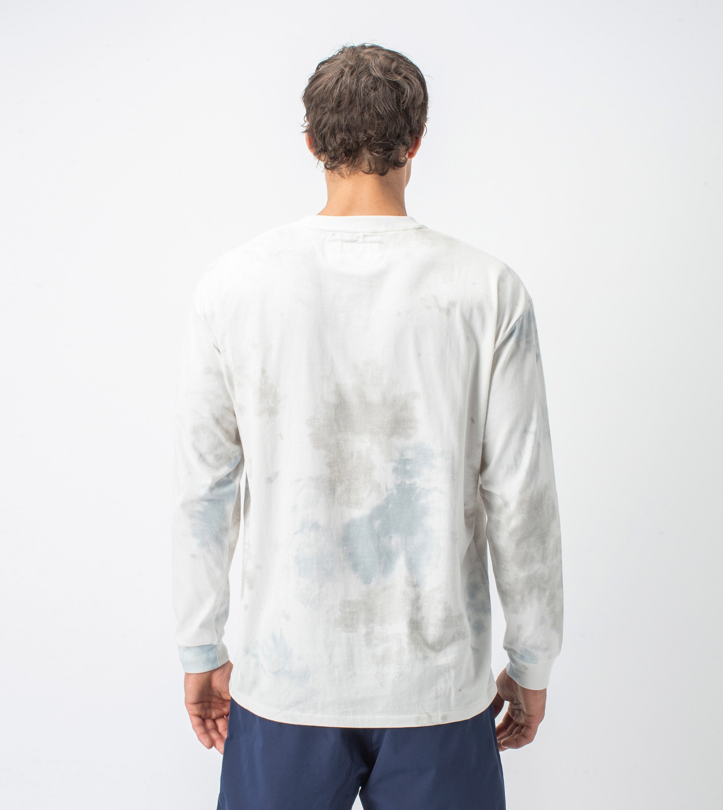 Slub Box LS Tee Milk/Cement
