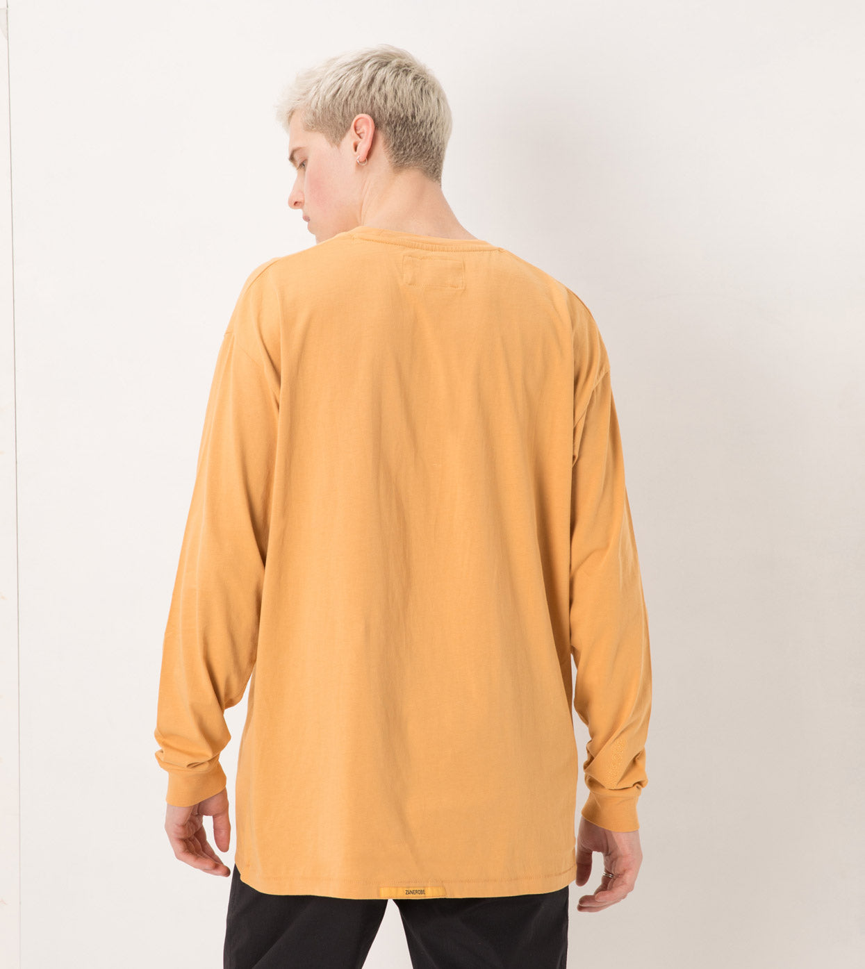 Box LS Tee Saffron