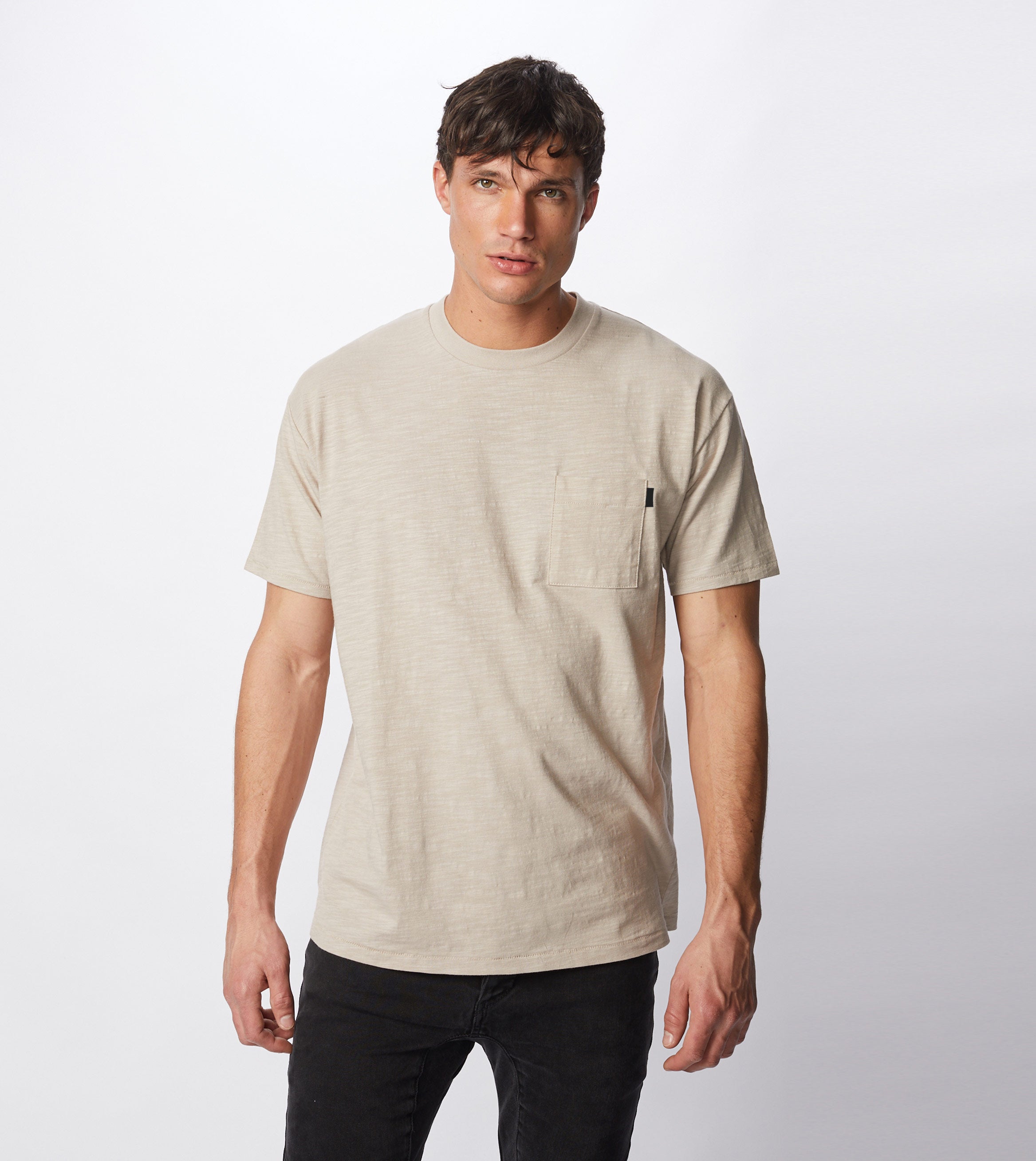 Slub Box Pocket Tee Bread