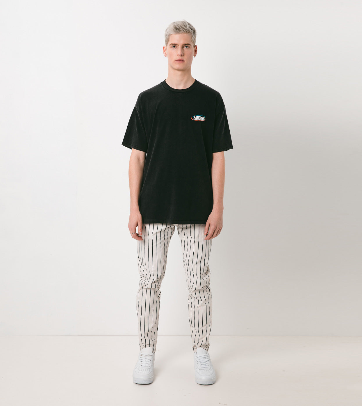 Services Box Tee Black Acid - Sale