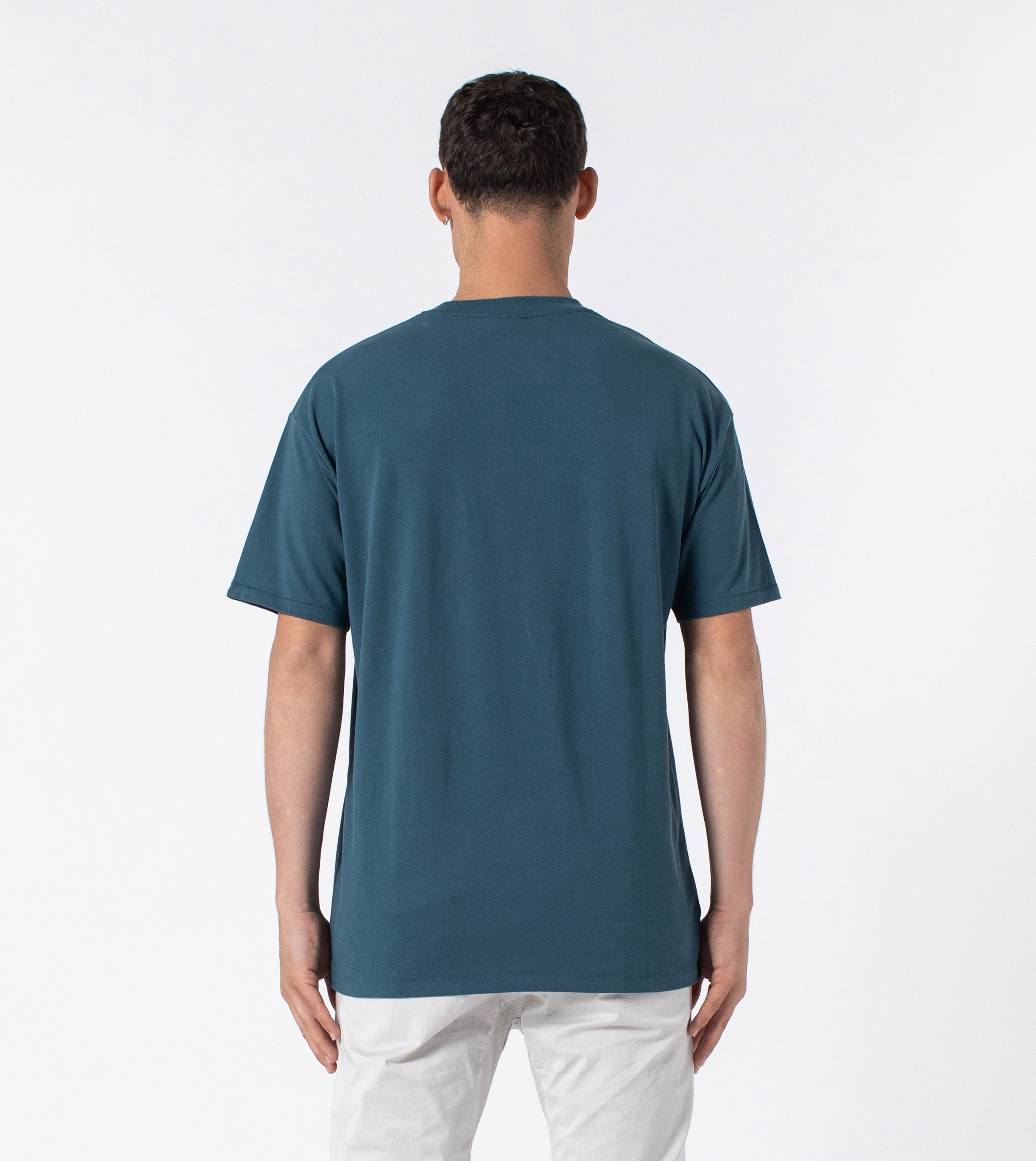 Box Tee Dk Aqua