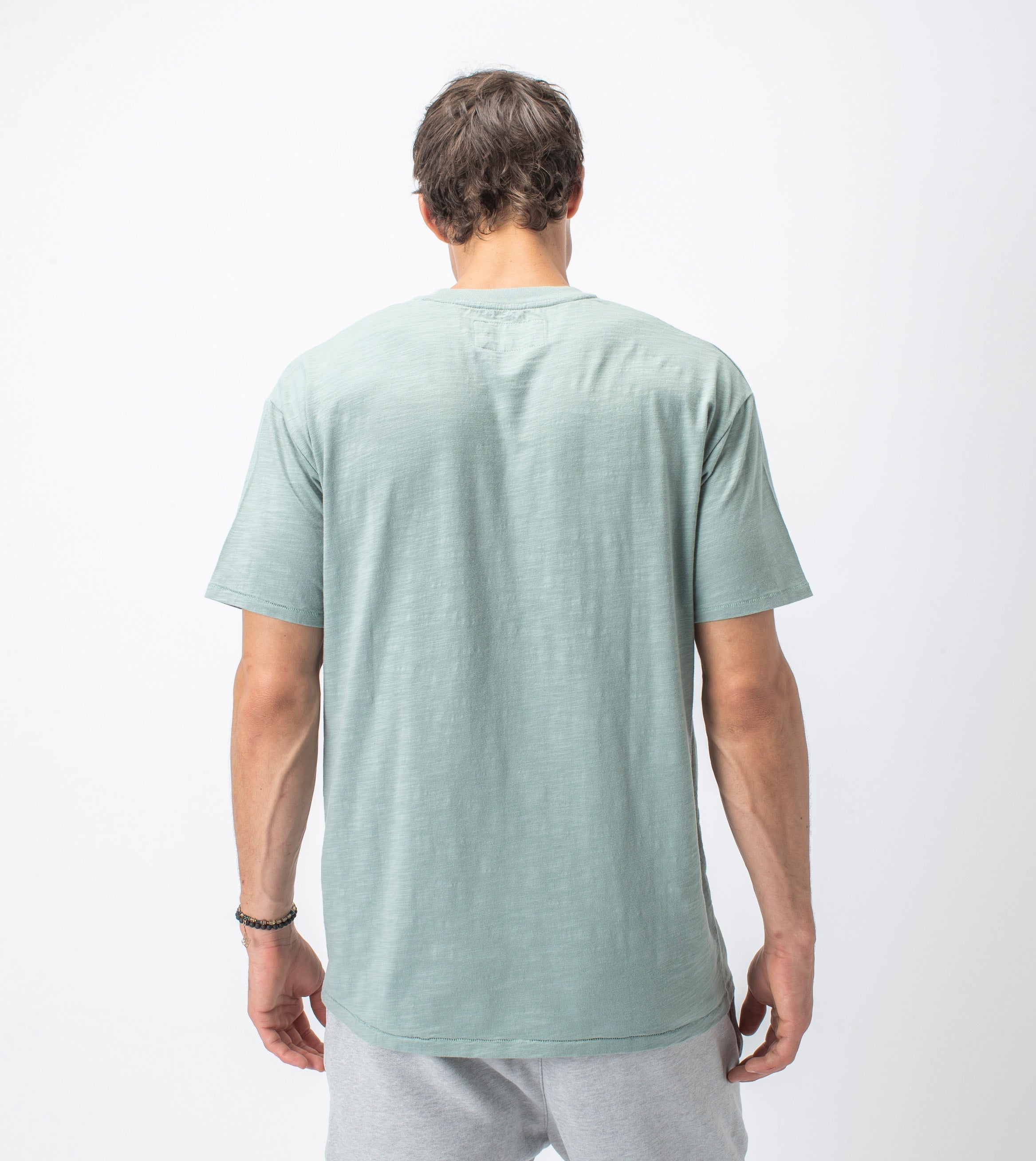 Slub Box Pocket Tee Mint
