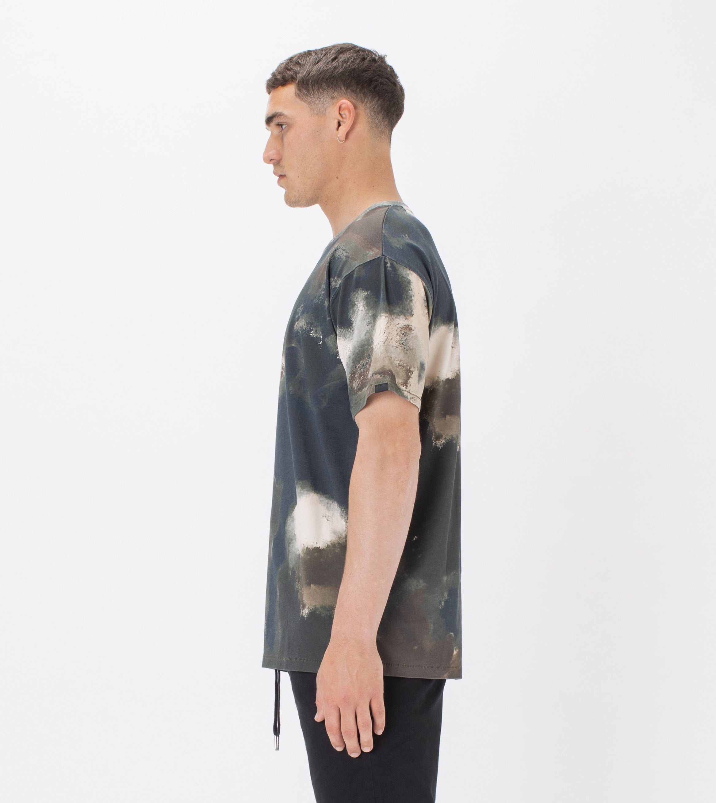 Box Tee Washed Camo