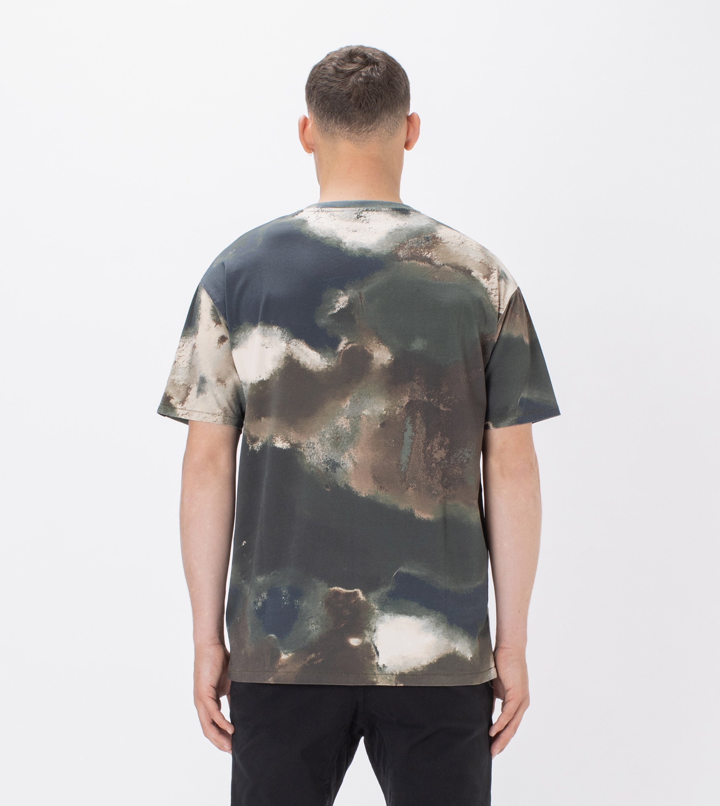 Box Tee Washed Camo