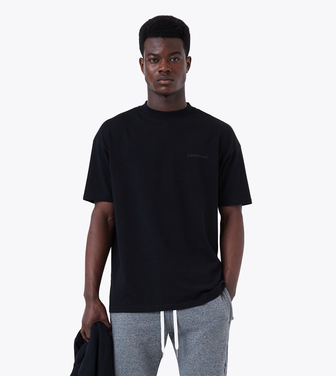 Box ++ Tee Black – ZANEROBE Australia