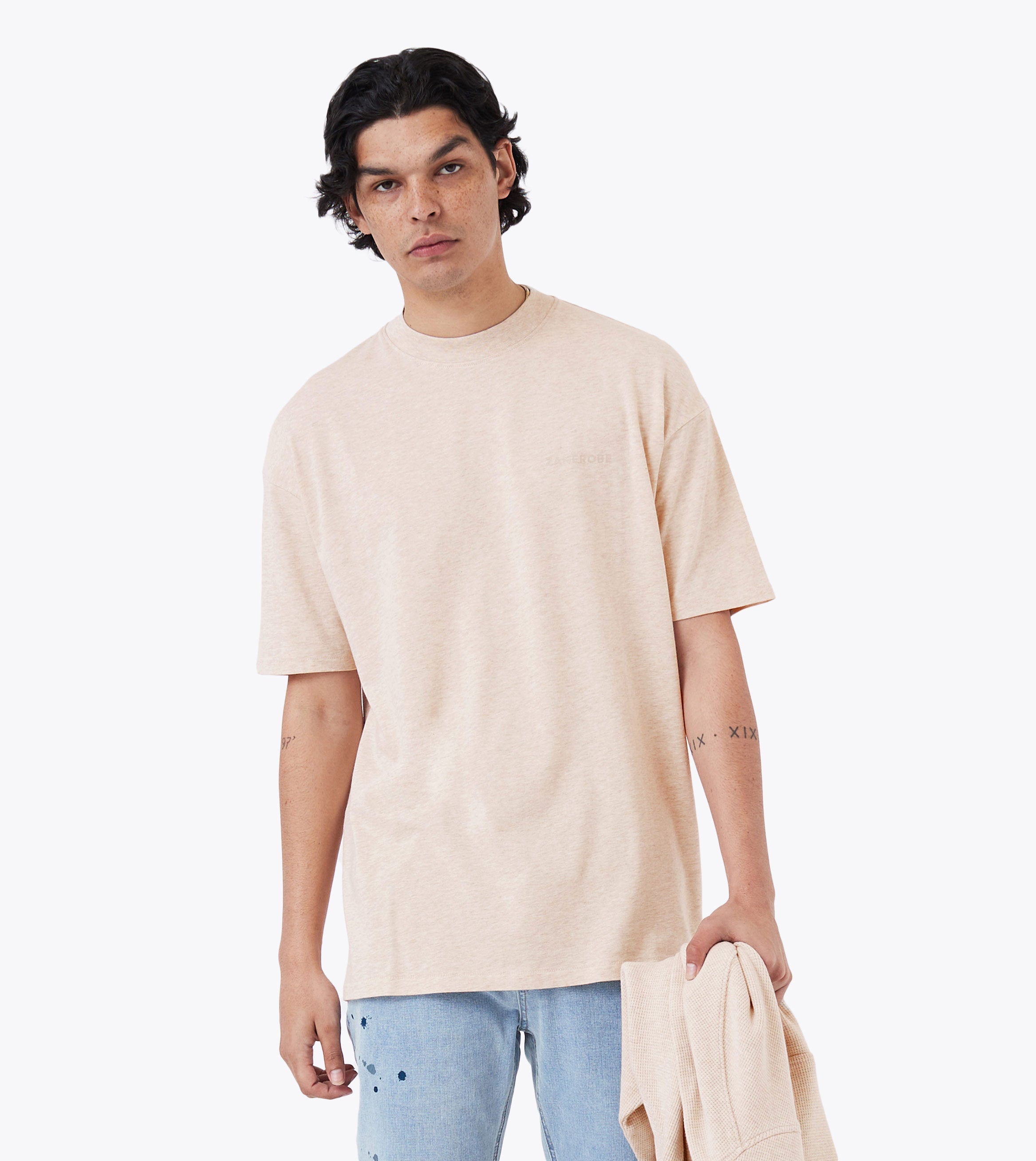 Box ++ Tee Natural Marle