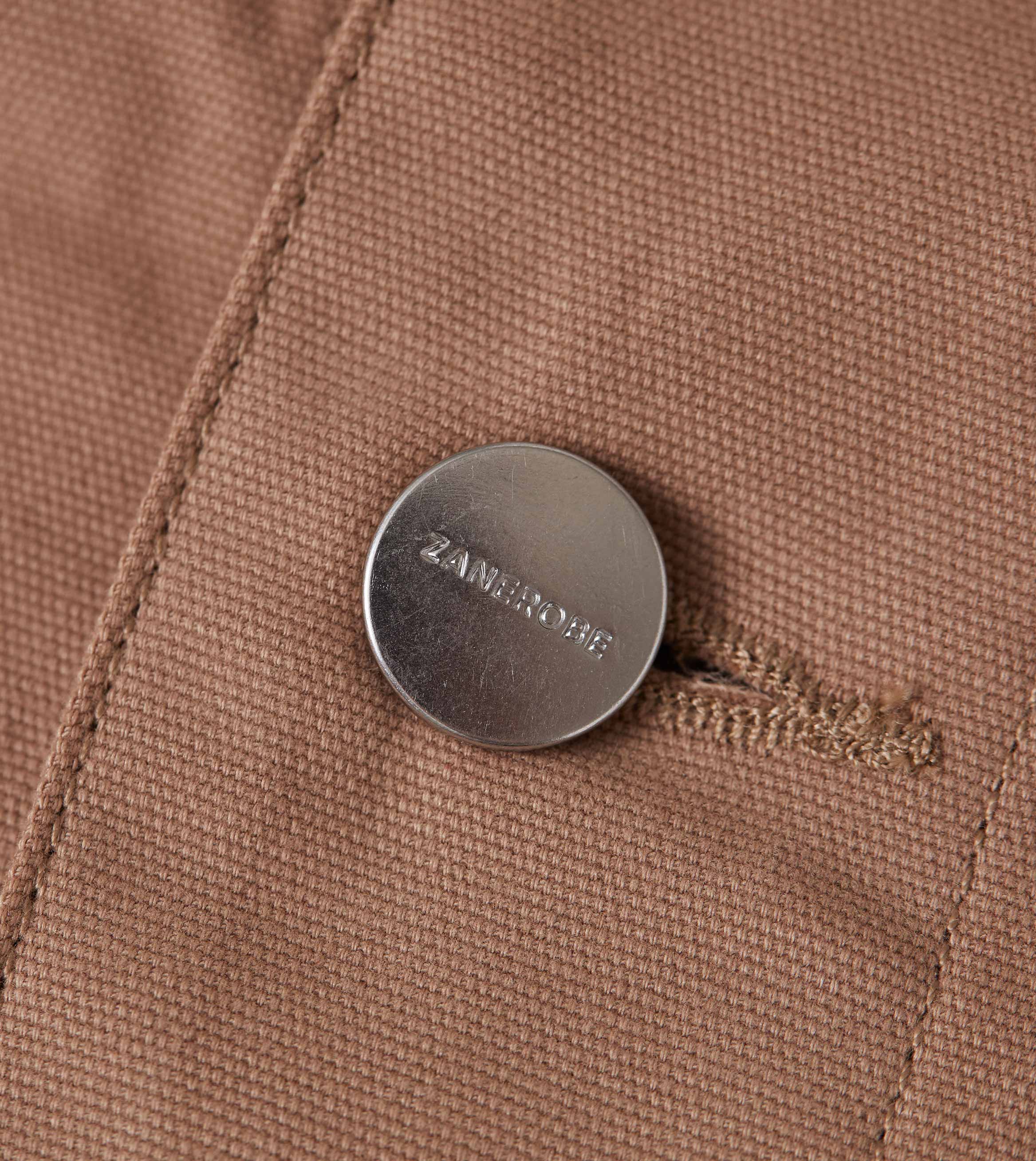 Canvas Work Jacket Dk Tan