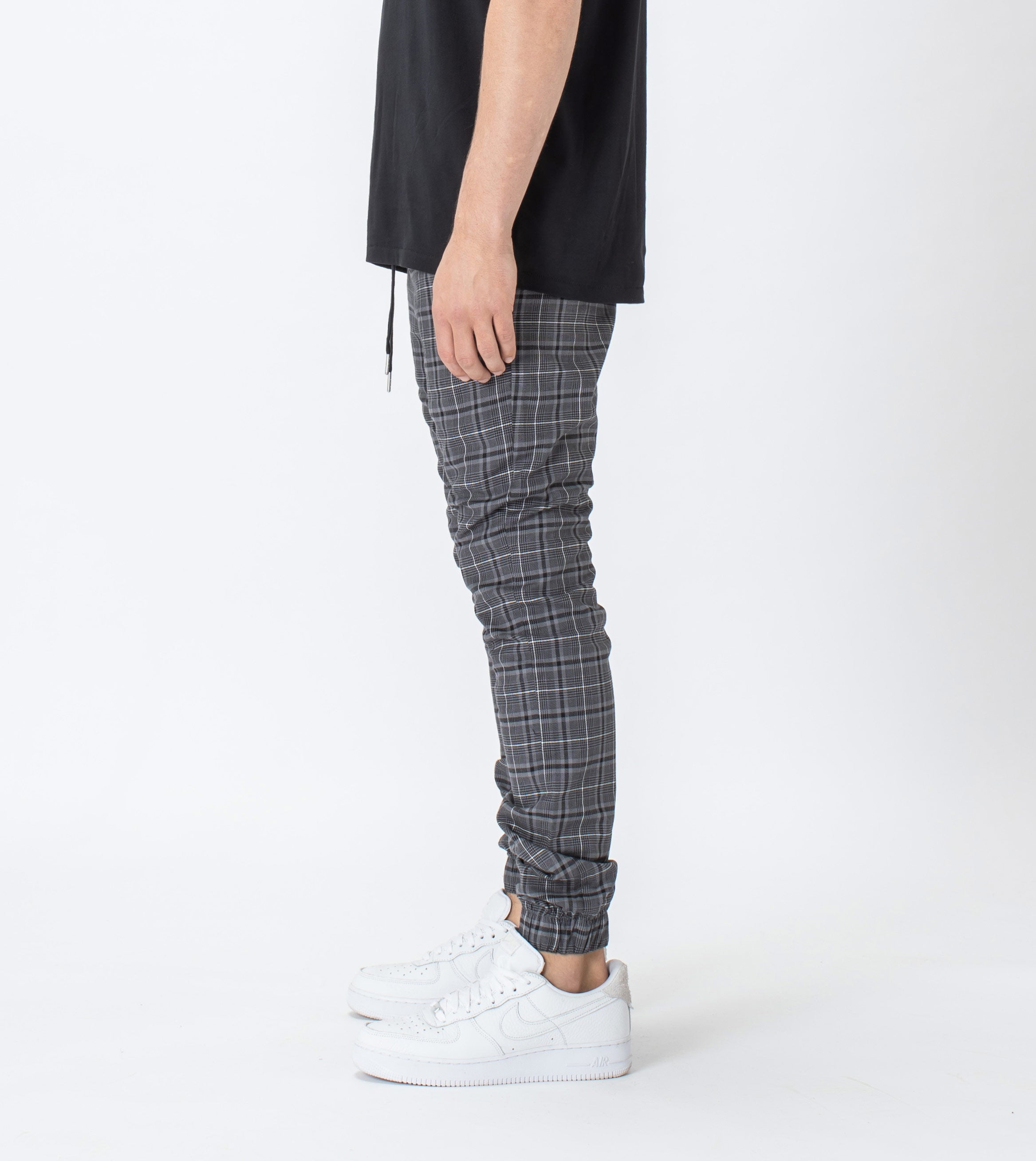 Check Sureshot Jogger Dk Grey
