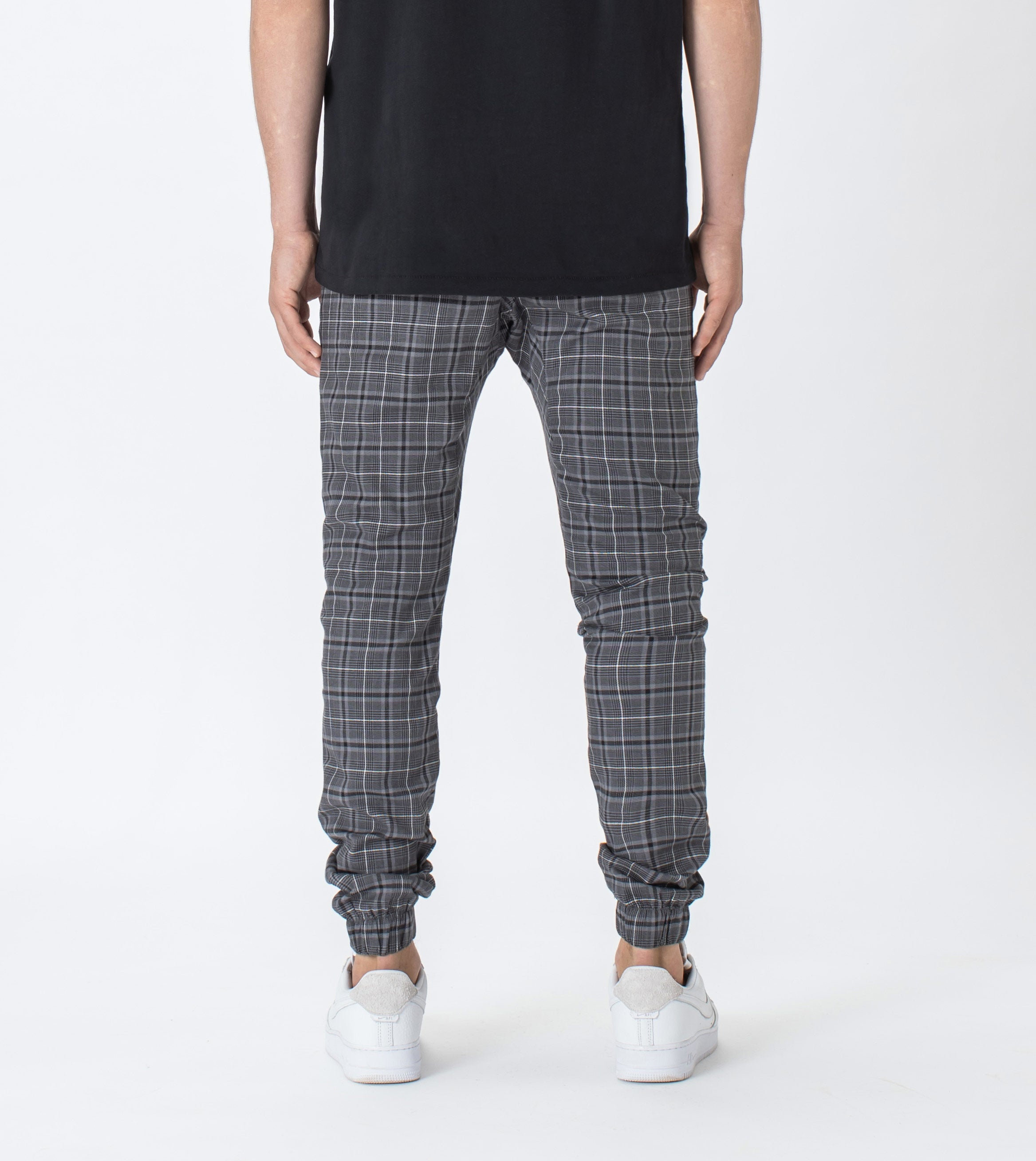 Check Sureshot Jogger Dk Grey