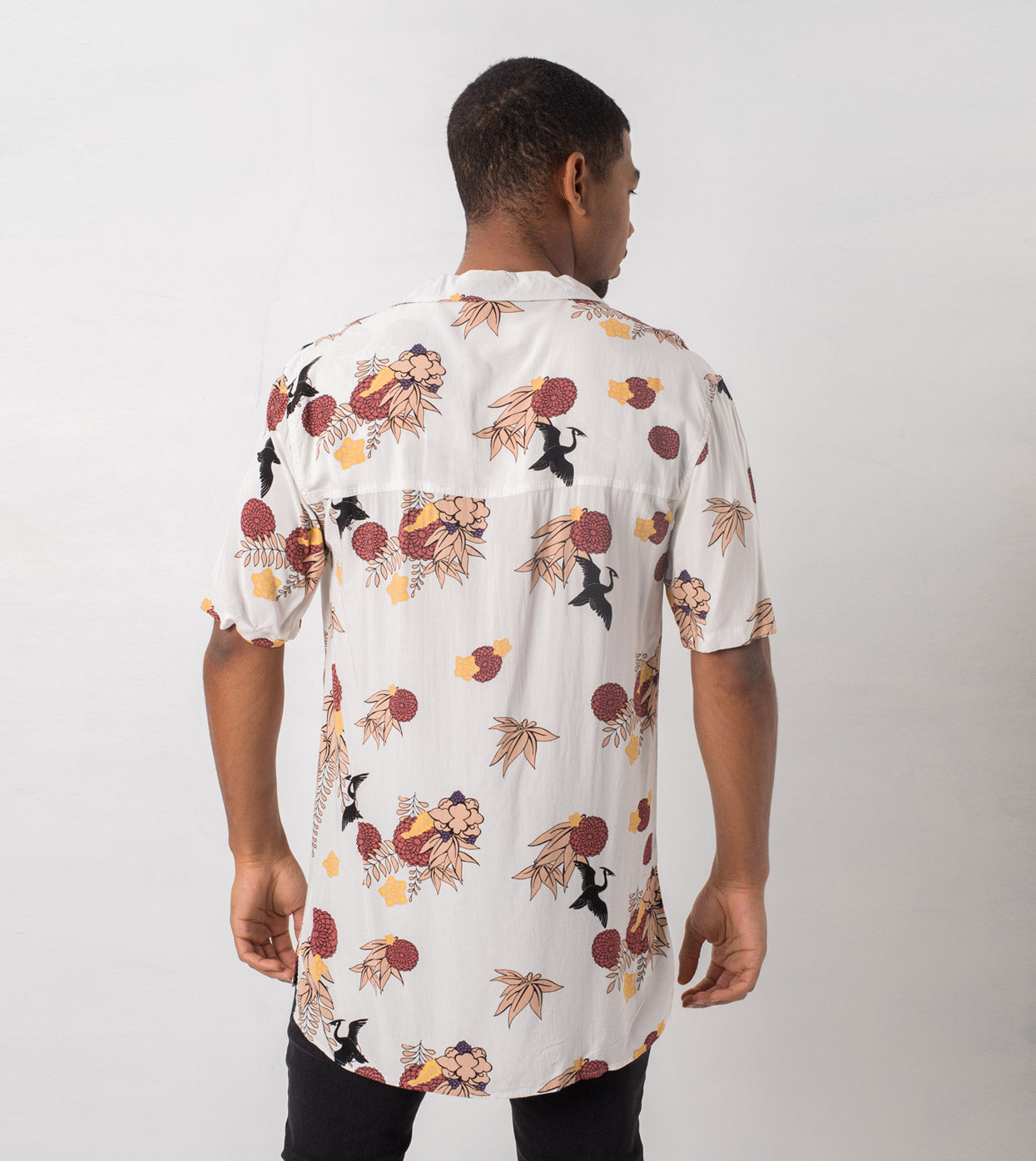 Crane SS Shirt White