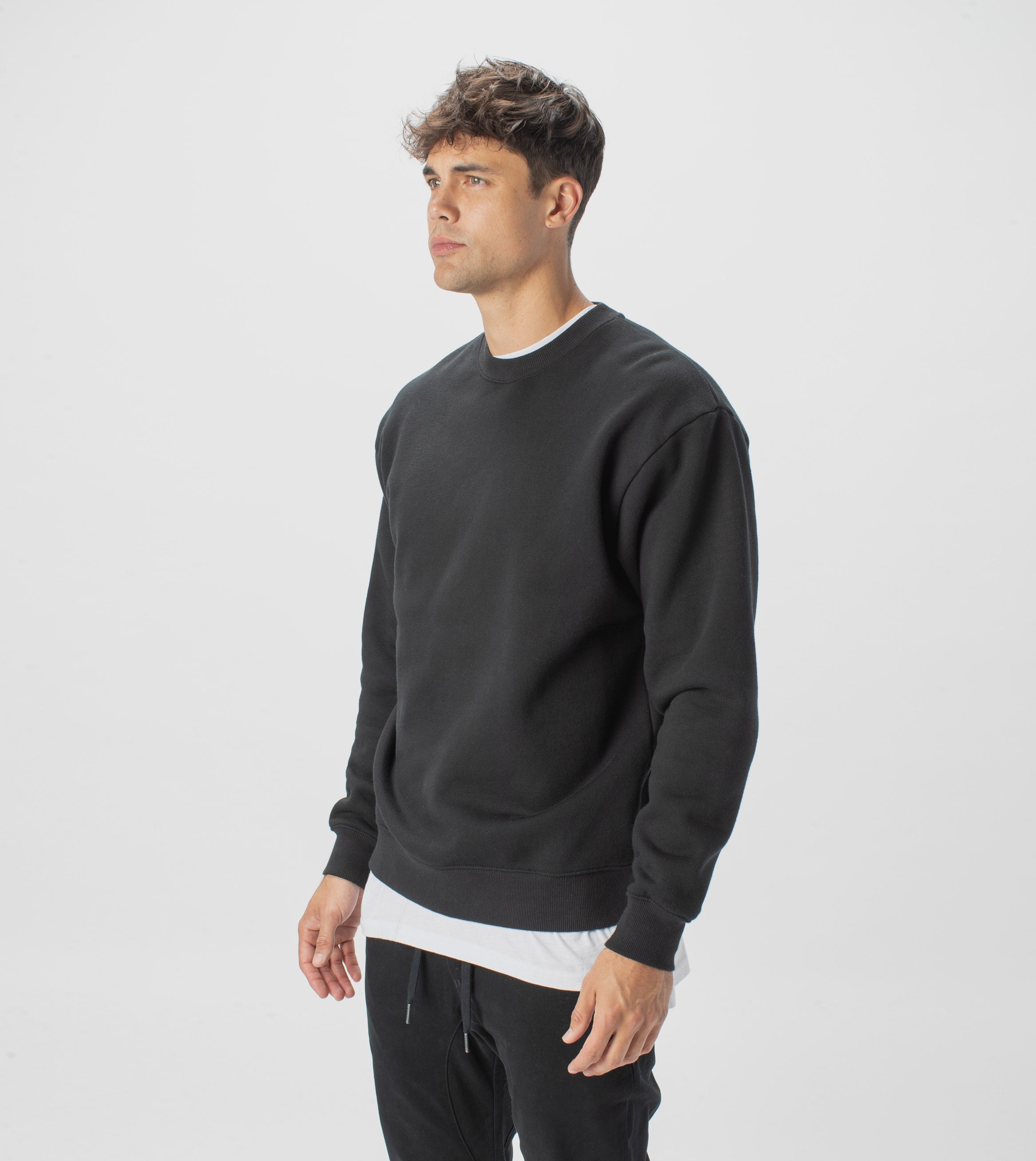 Lowgo Crew Sweat Black