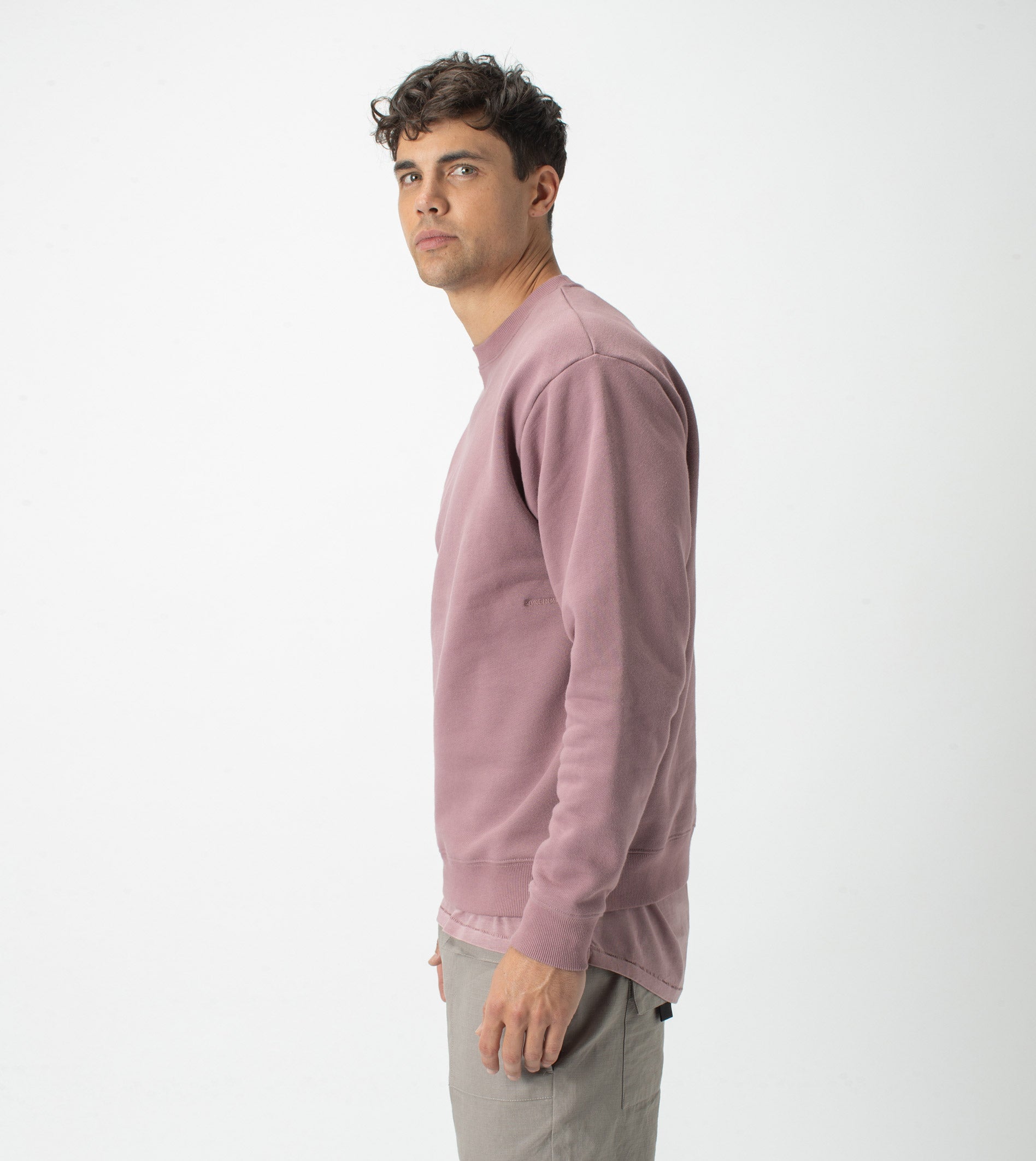 Lowgo  Crew Sweat Dk Musk