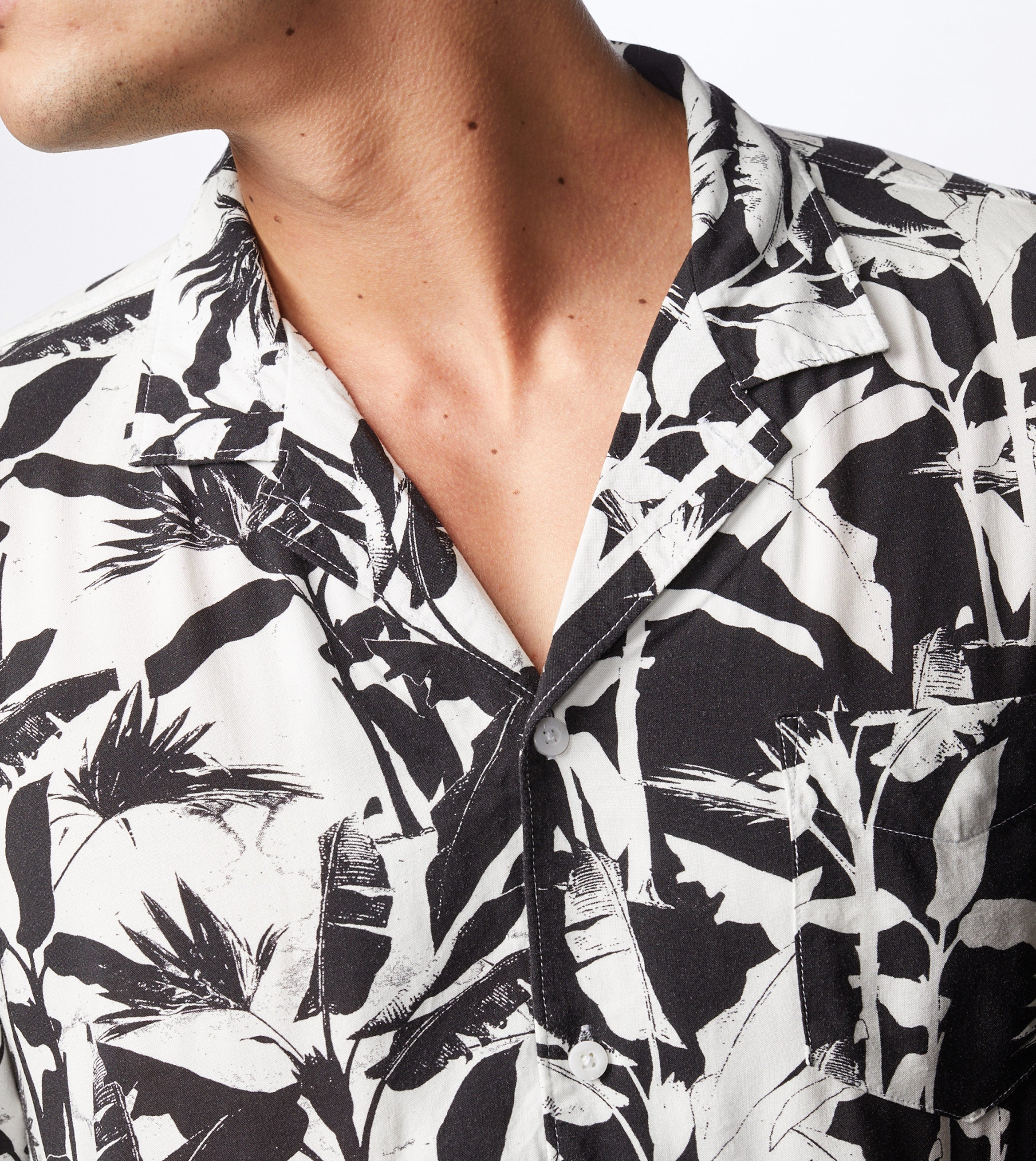 Diced SS Shirt Black/White