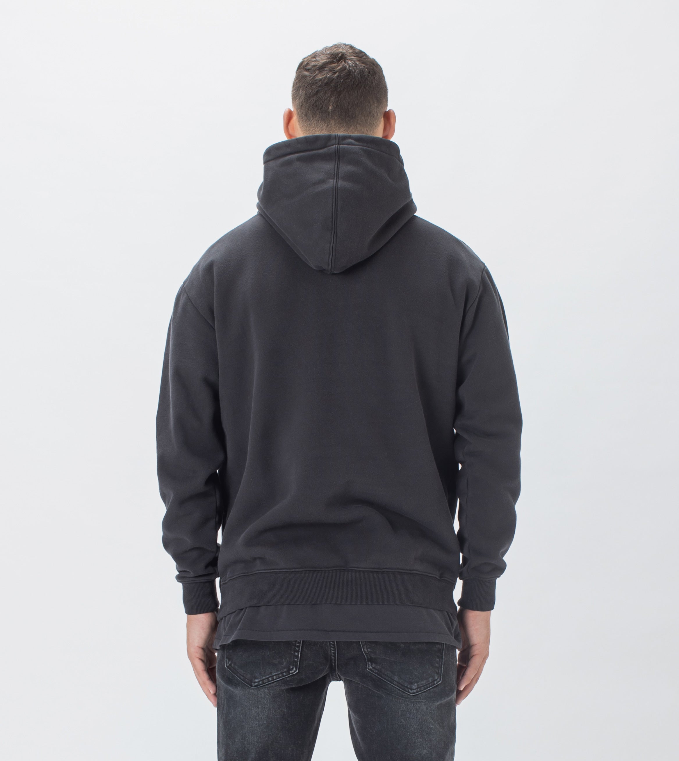 Eagle Lowgo Hood Sweat GD Black