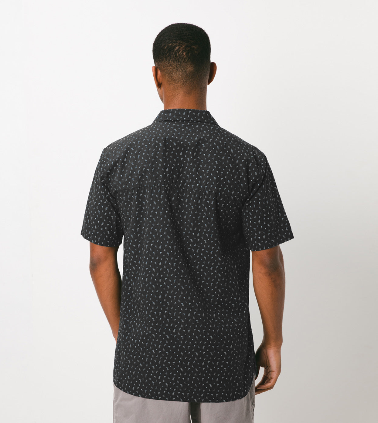 Fern SS Shirt Vintage Black