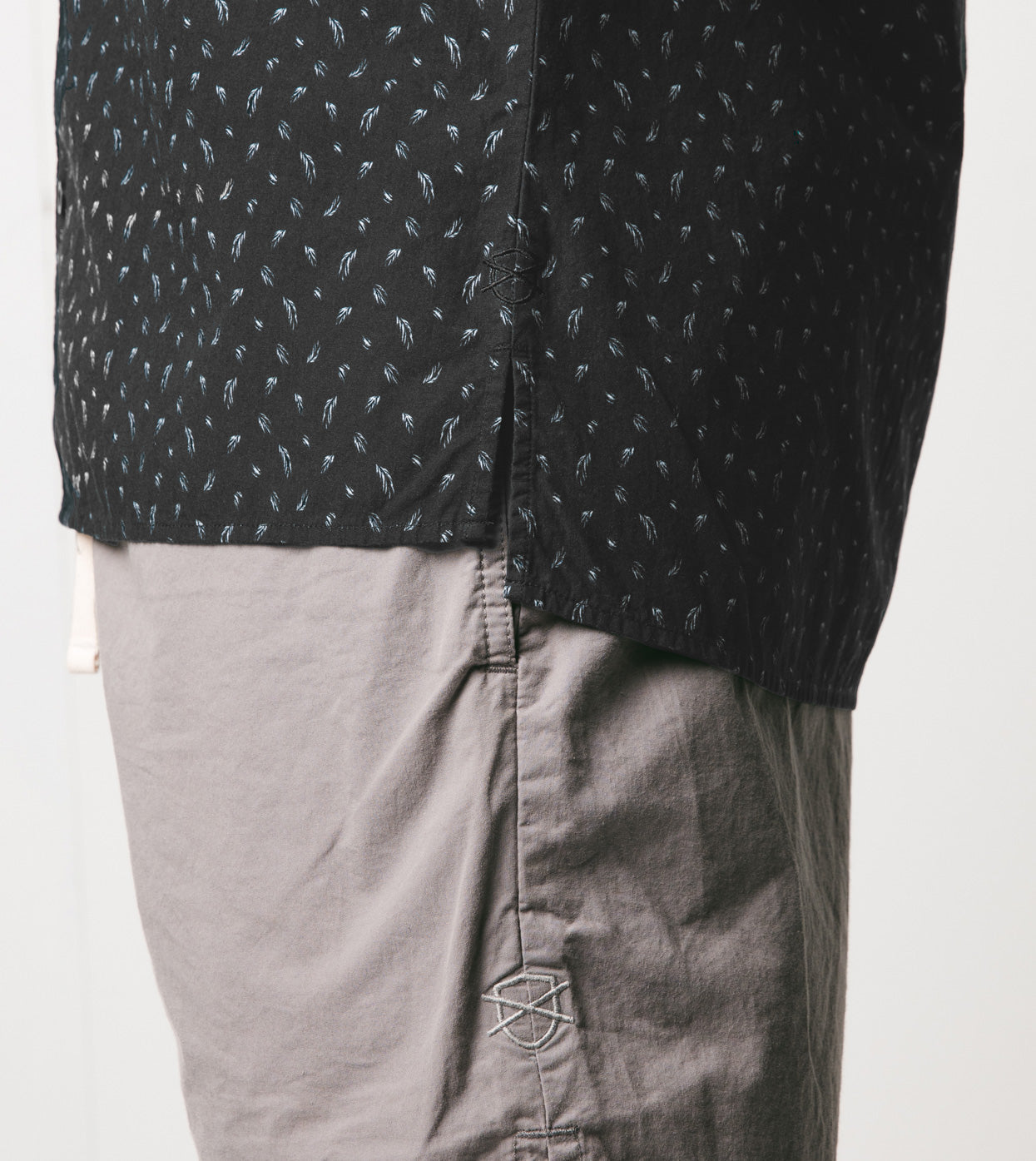 Fern SS Shirt Vintage Black