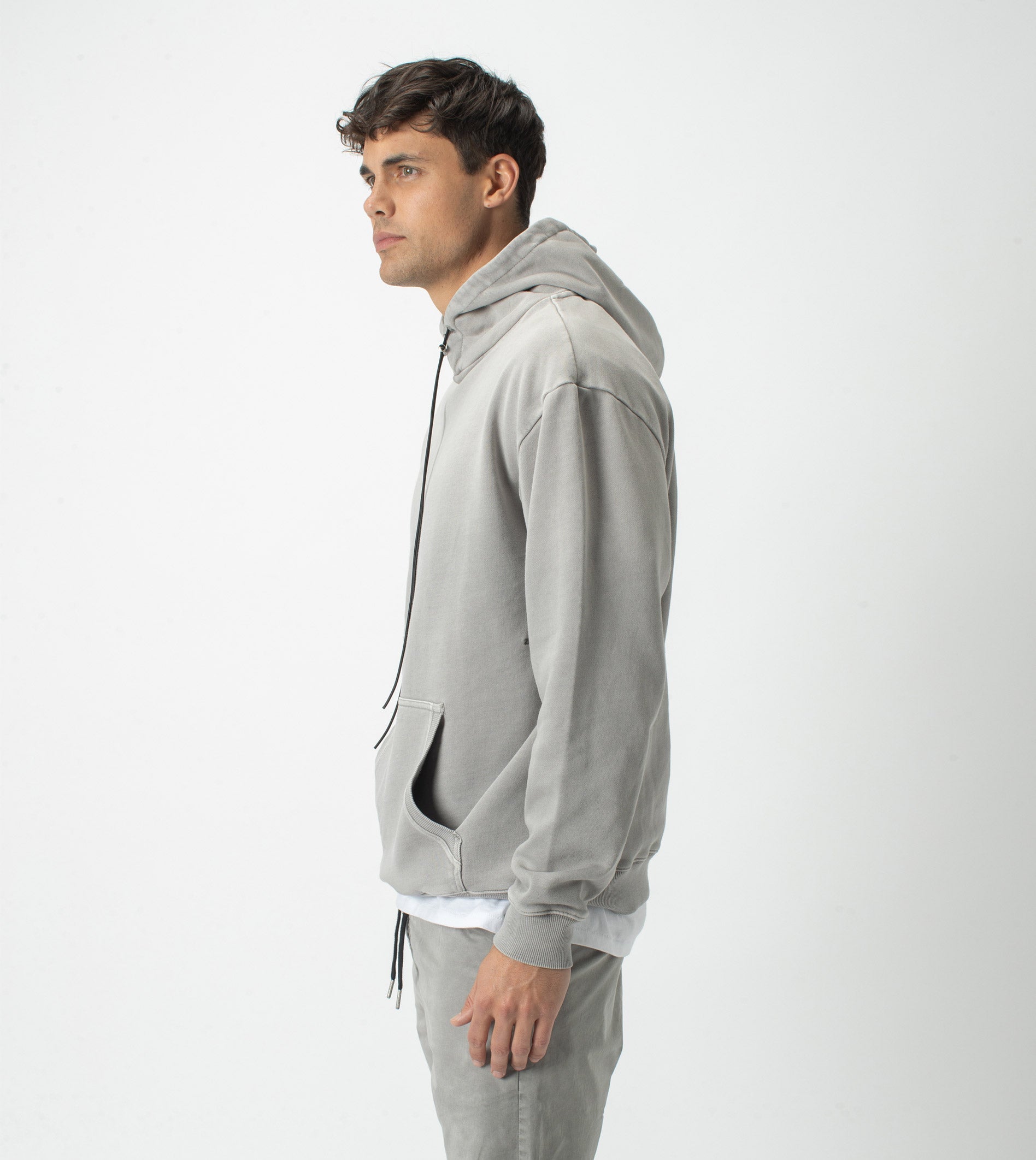 Field Hood Sweat GD Ash