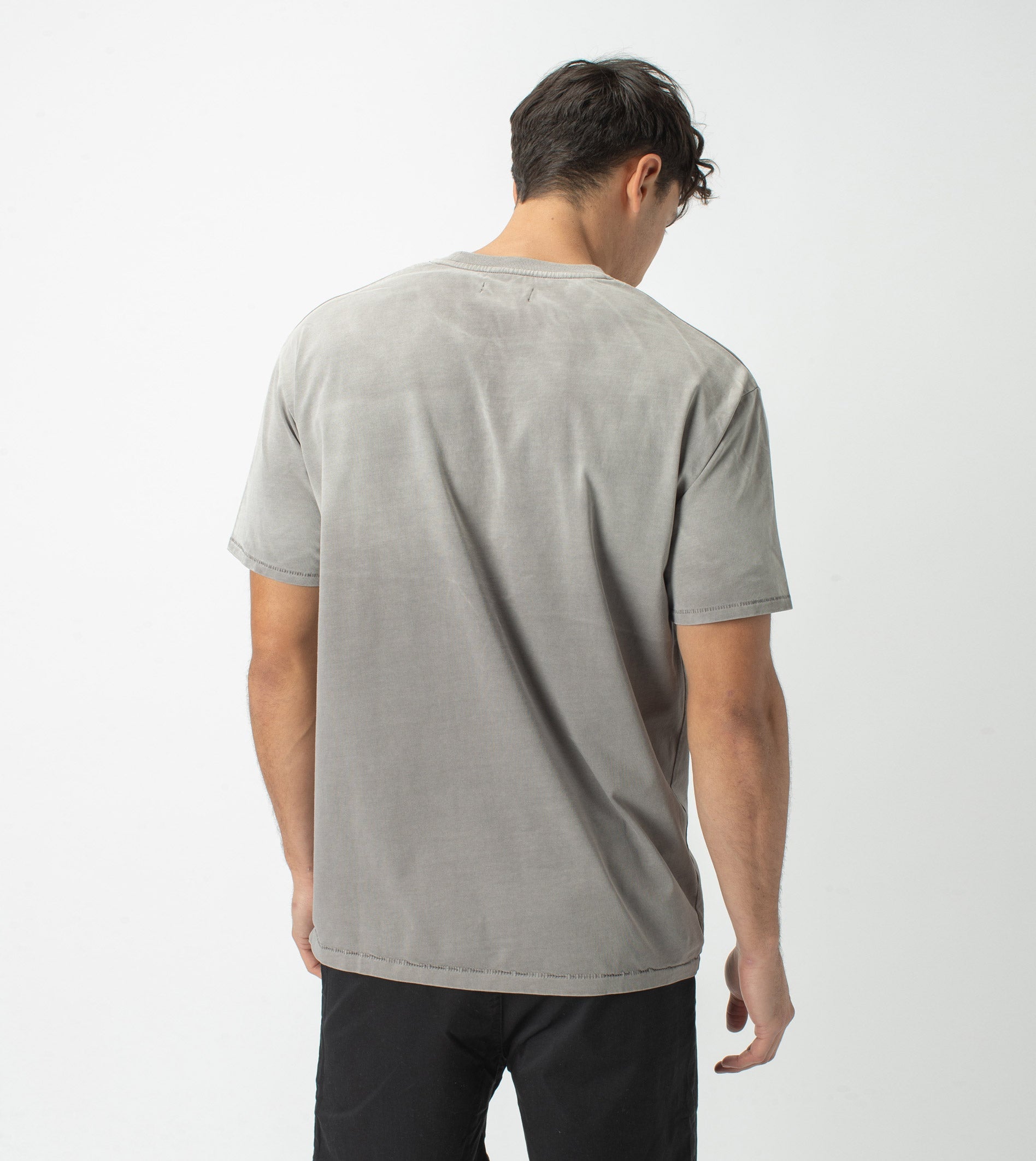 Field Work Box Tee GD Ash