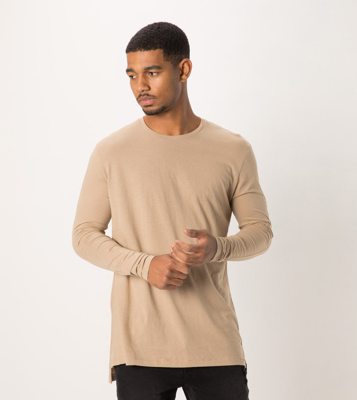 Flintlock LS Tee Beige