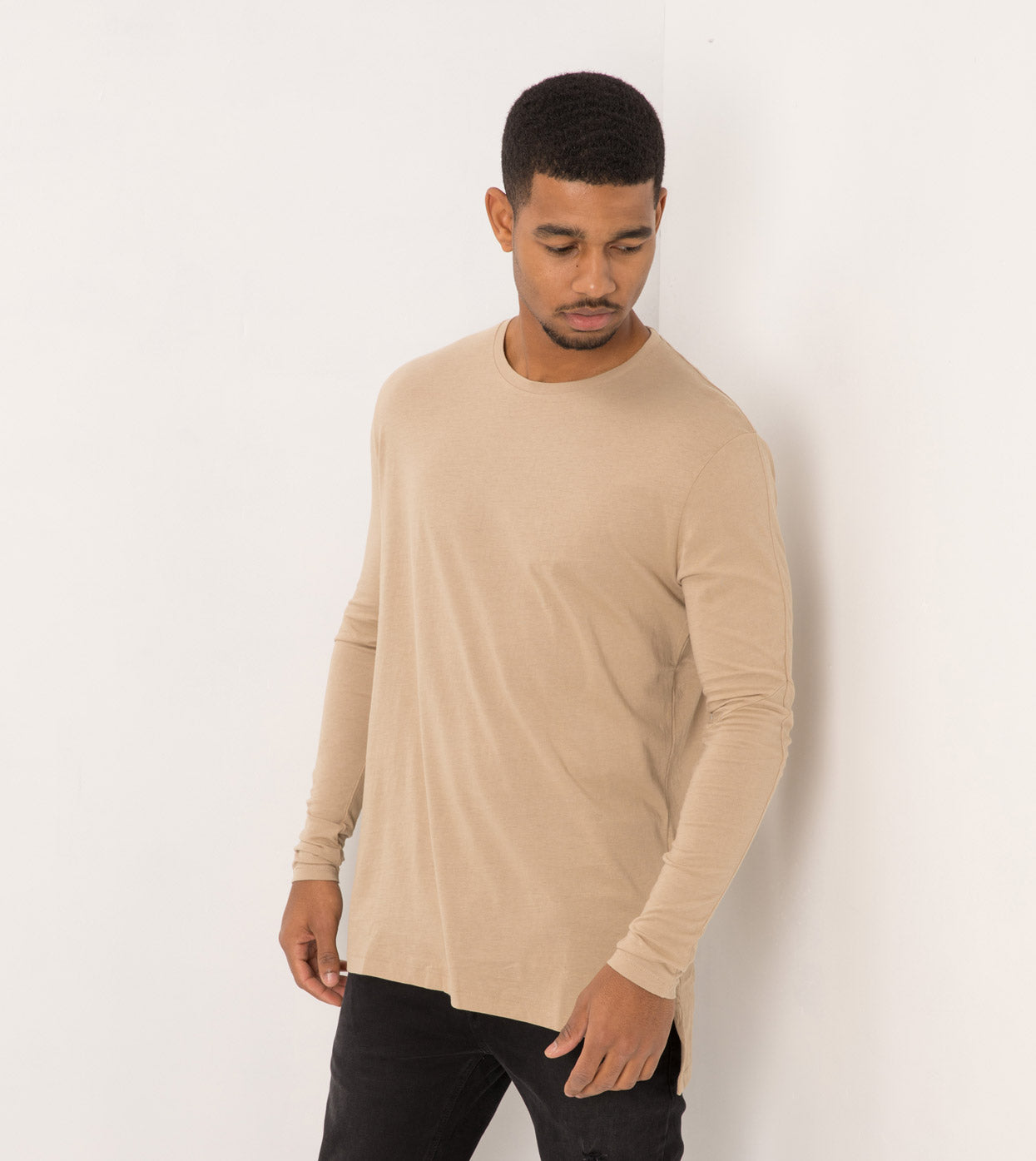 Flintlock LS Tee Beige