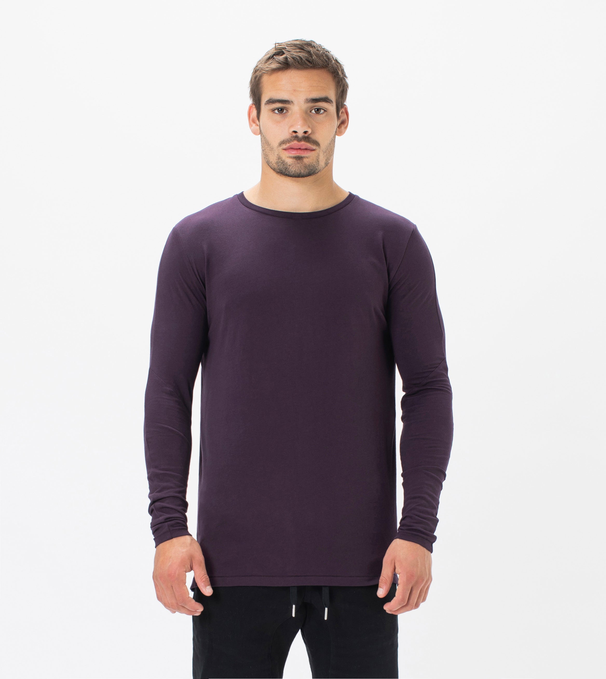 Flintlock LS Tee Dk Grape