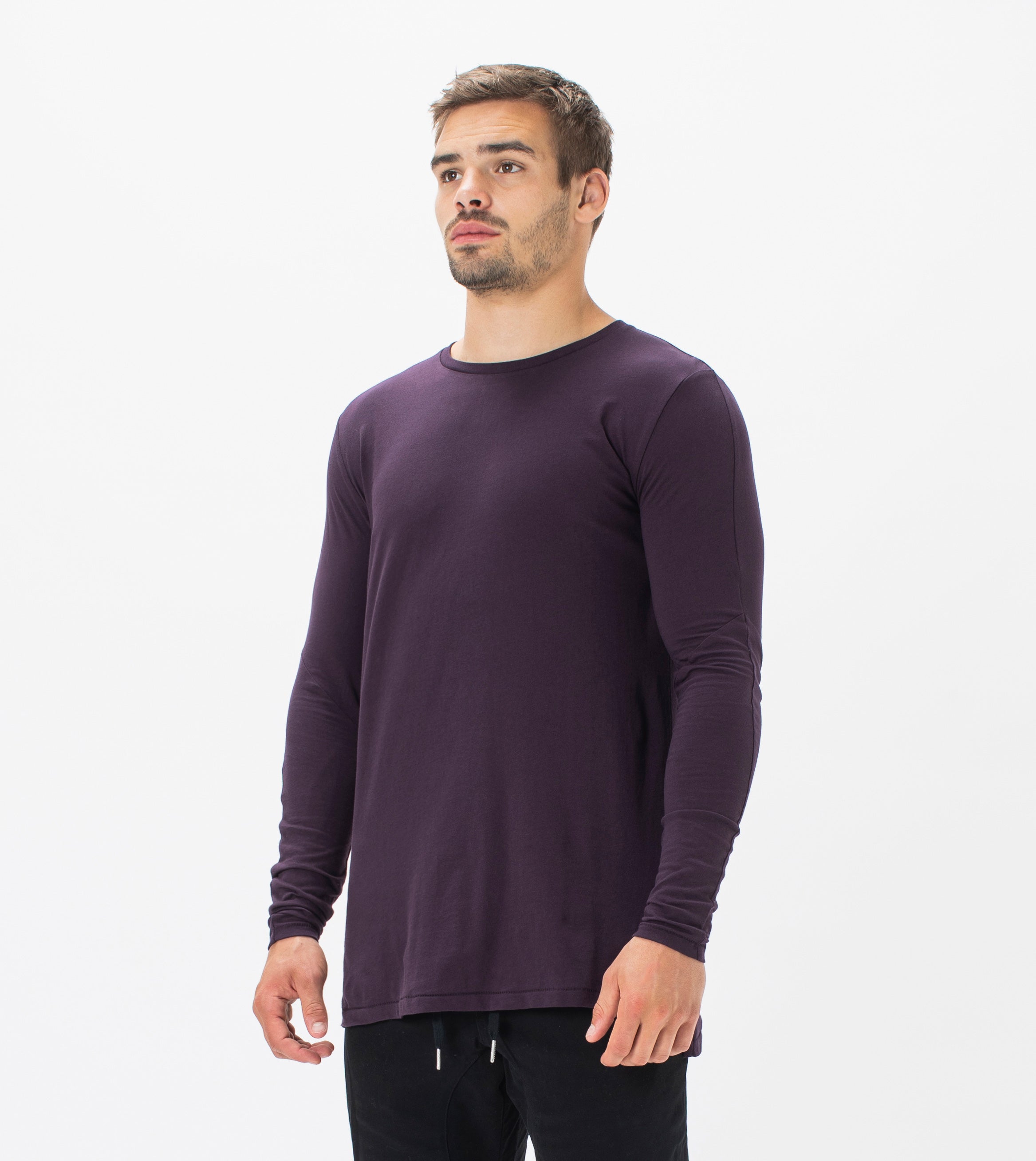 Flintlock LS Tee Dk Grape