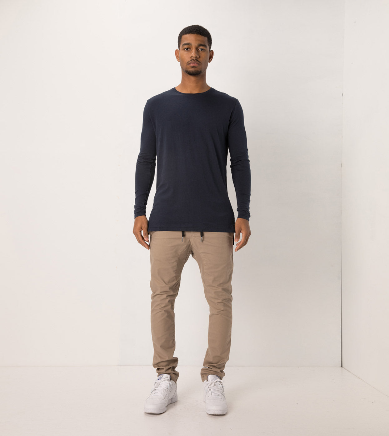 Flintlock LS Tee Navy