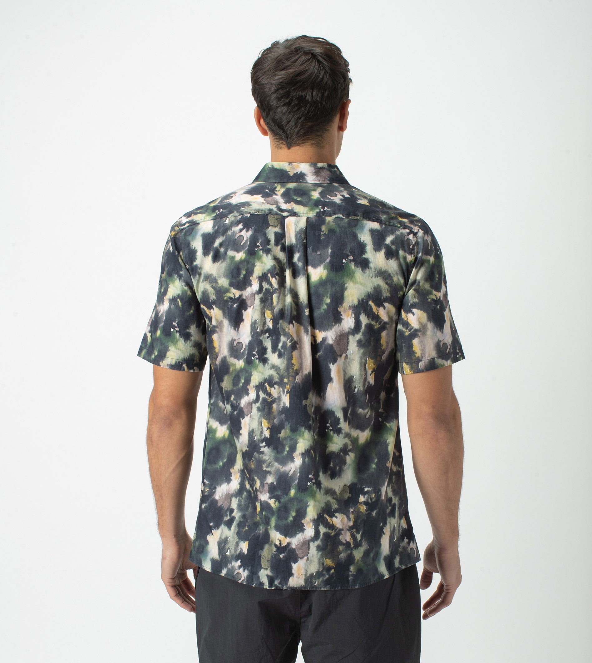 Foliage SS Shirt Moss Multi