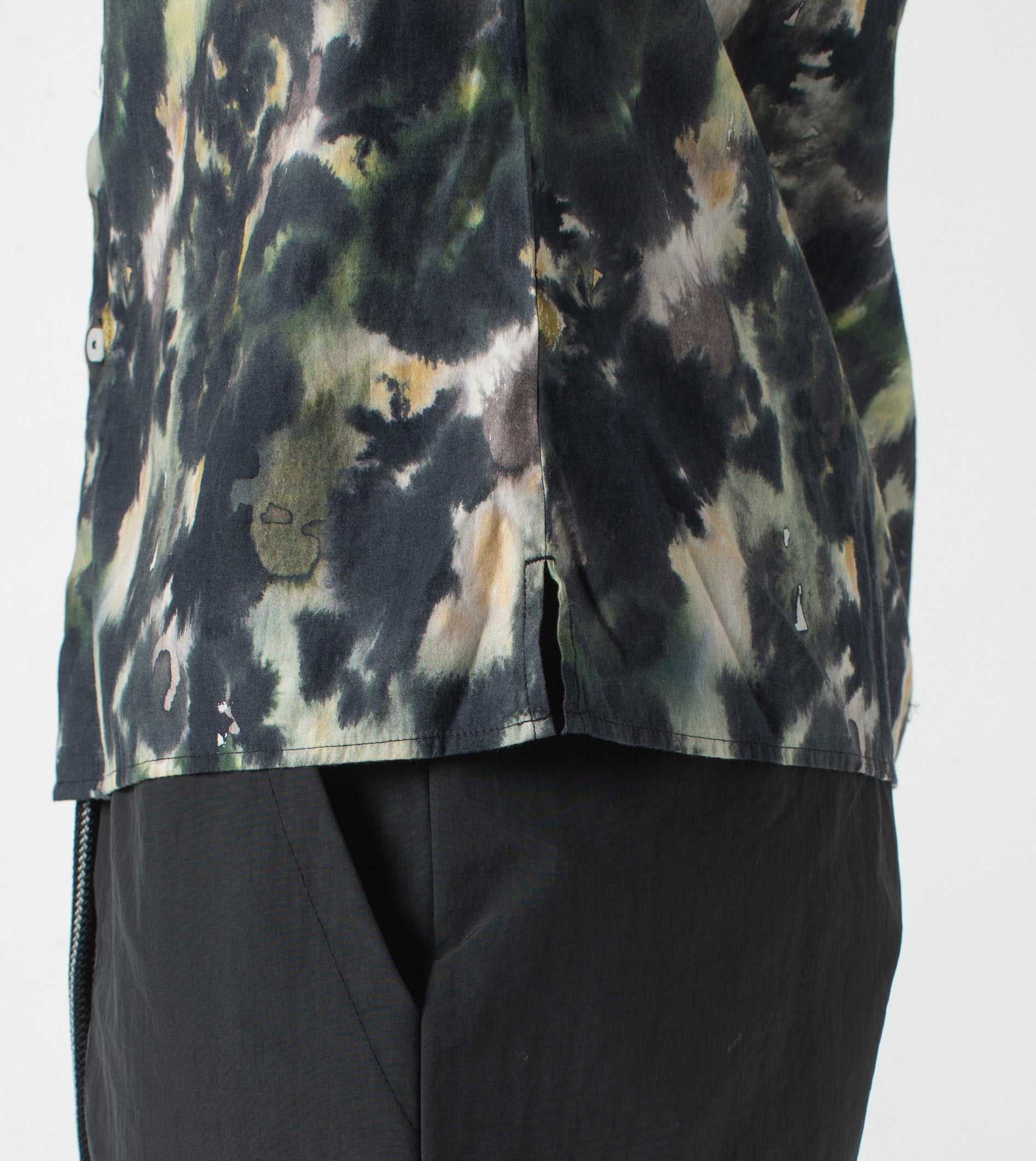 Foliage SS Shirt Moss Multi