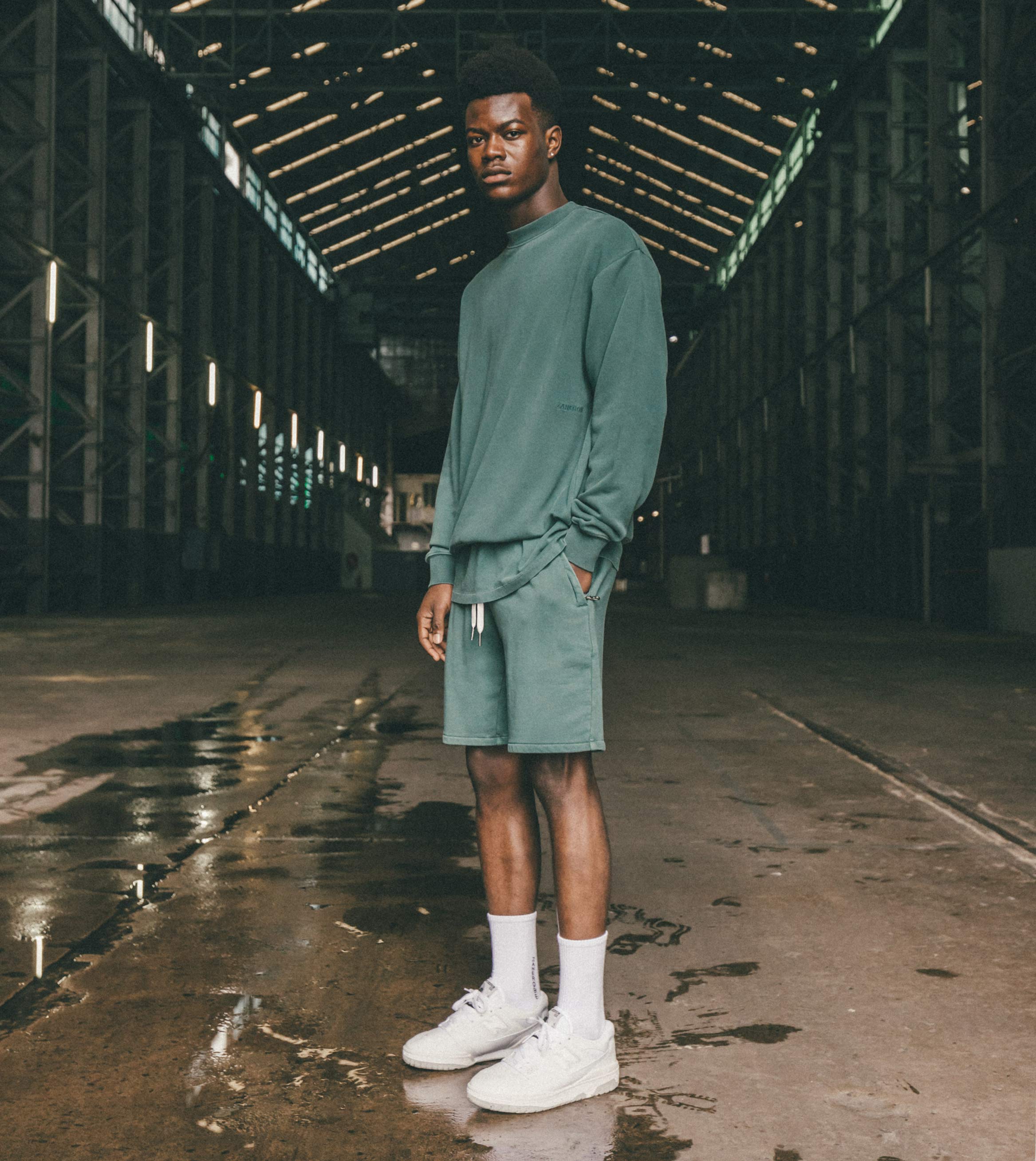 Orgo Sweat Short GD Dk Forest
