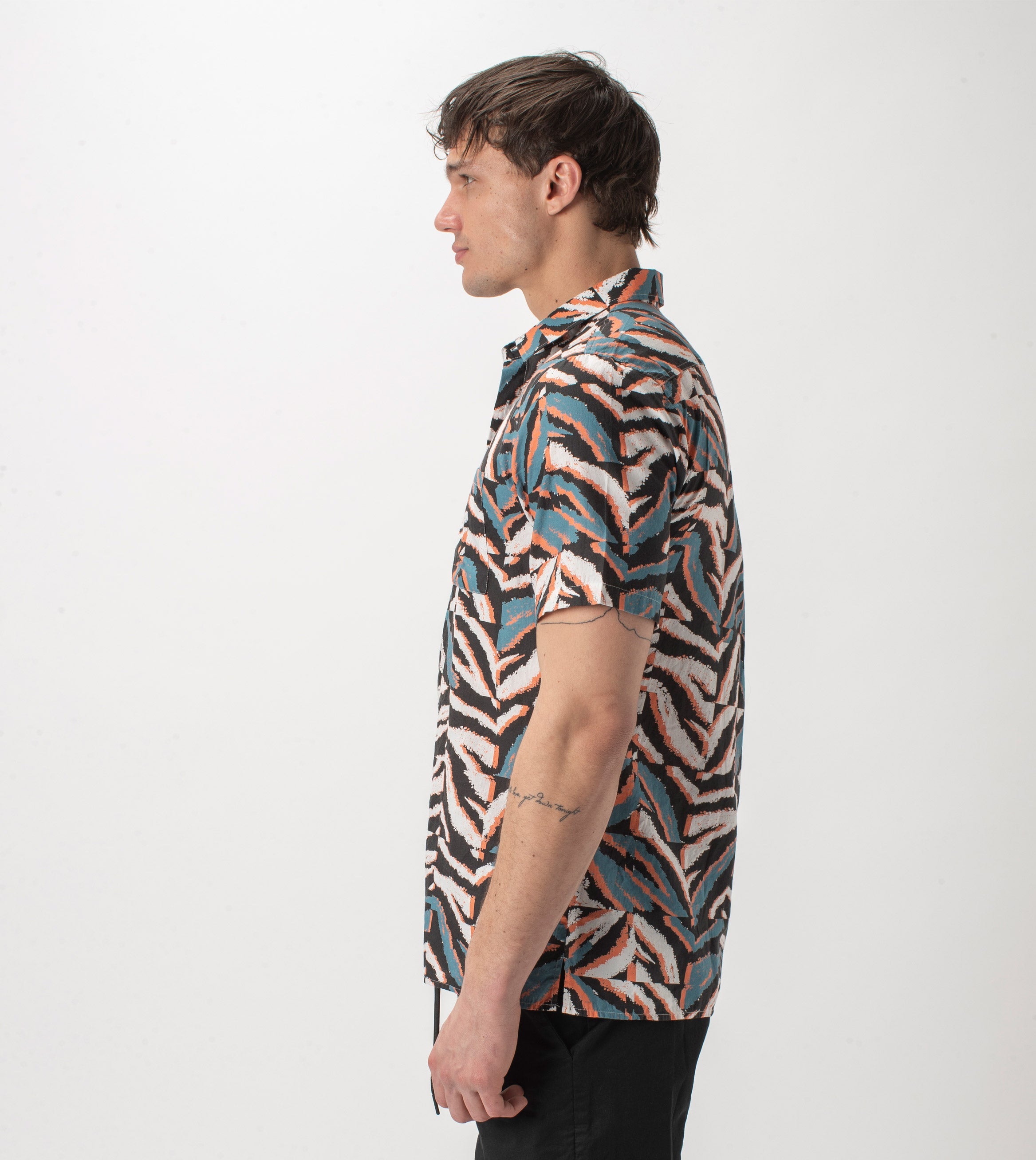 Glitch Zeb SS Shirt Dusty Blue