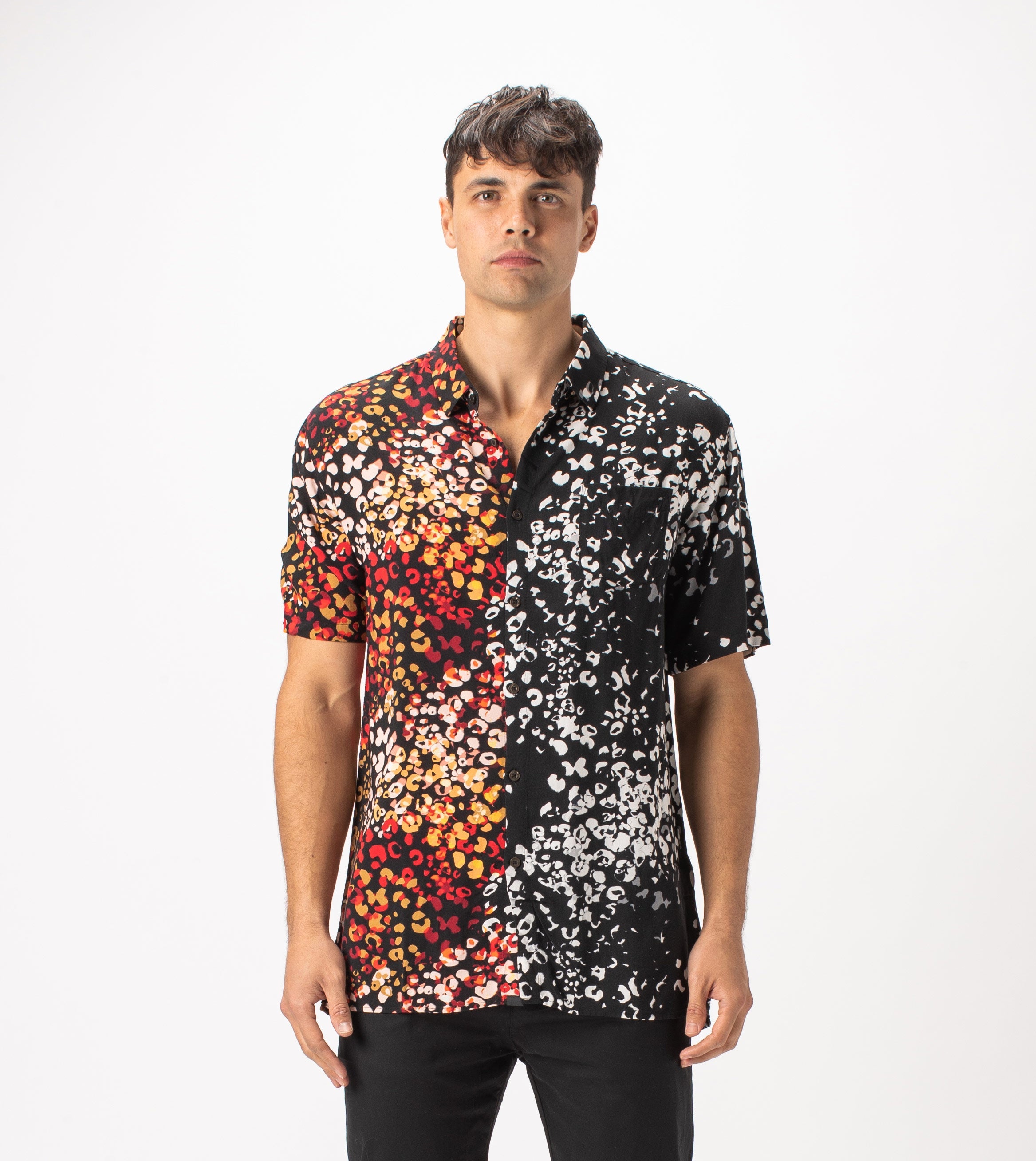 Half/Half SS Shirt Multi